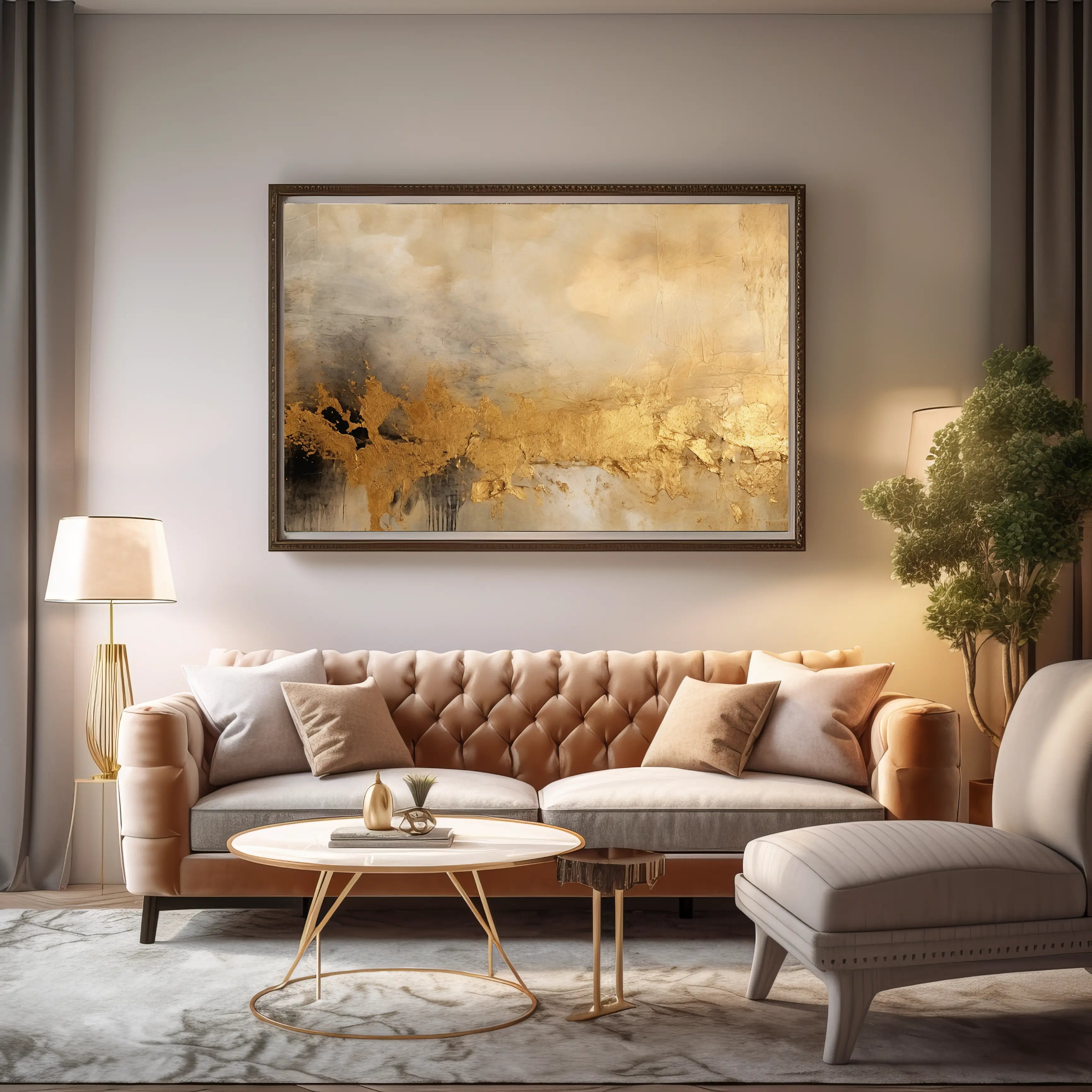 Abstract Canvas Wall Art SAD610