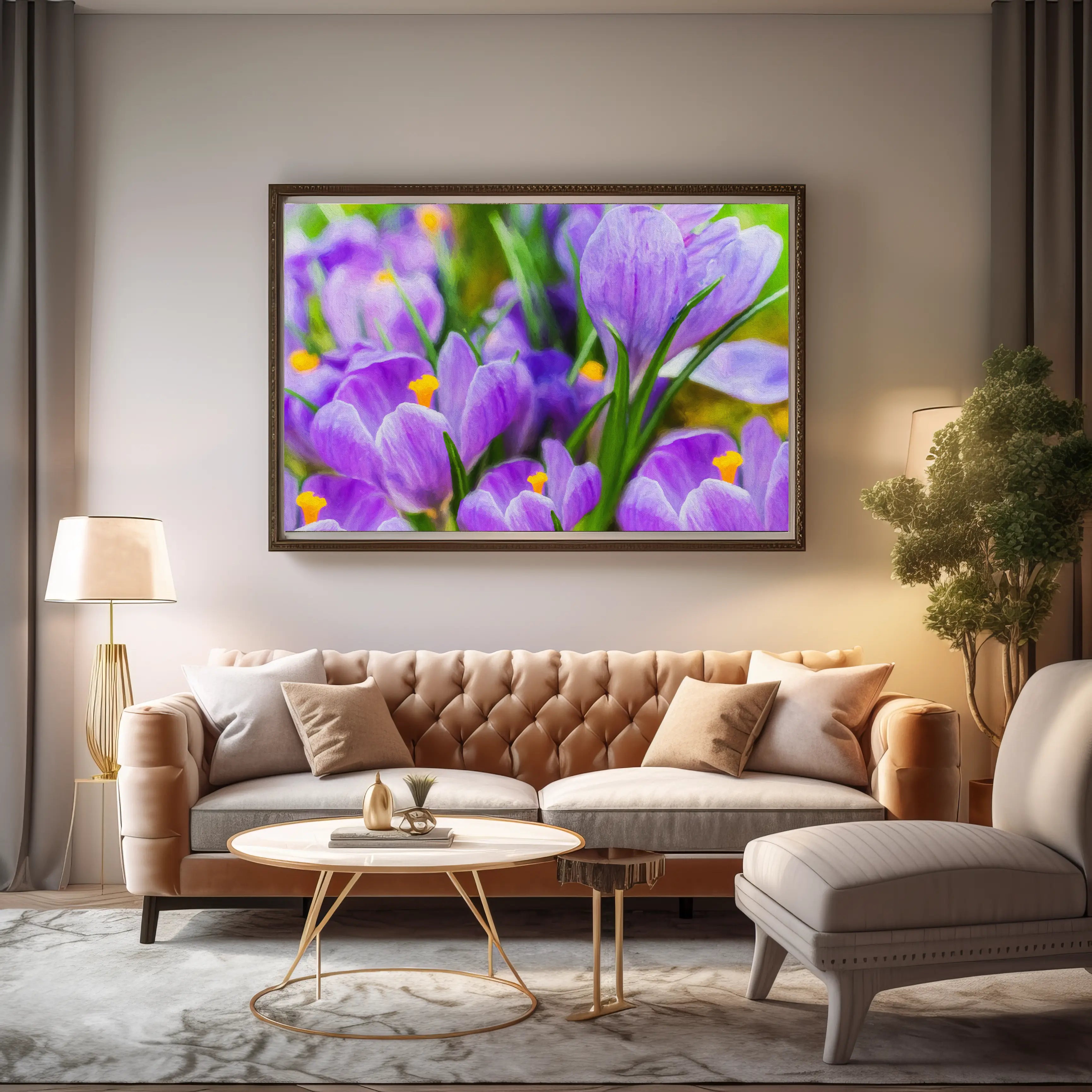 Floral Canvas Wall Art SAD1194