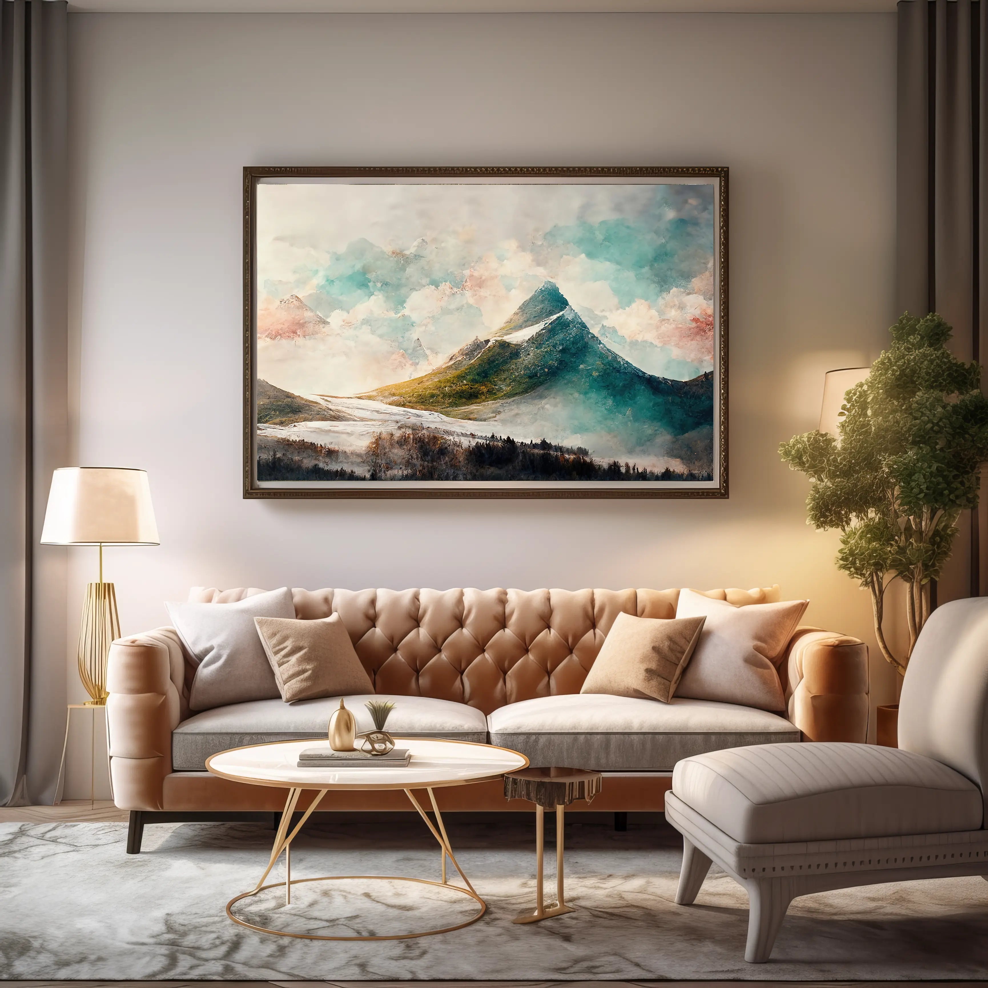 Landscape Canvas Wall Art SAD597