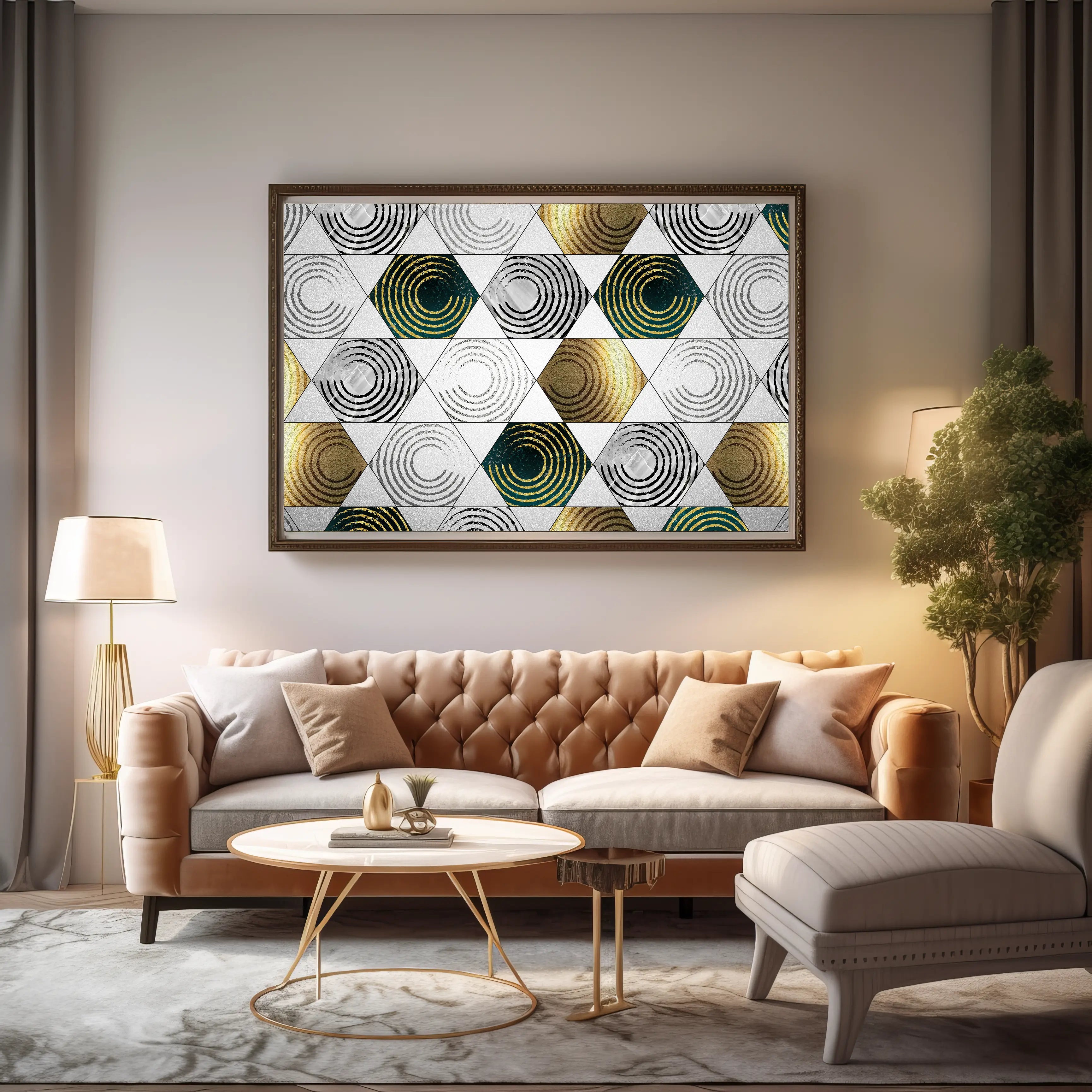 Abstract Canvas Wall Art SAD624