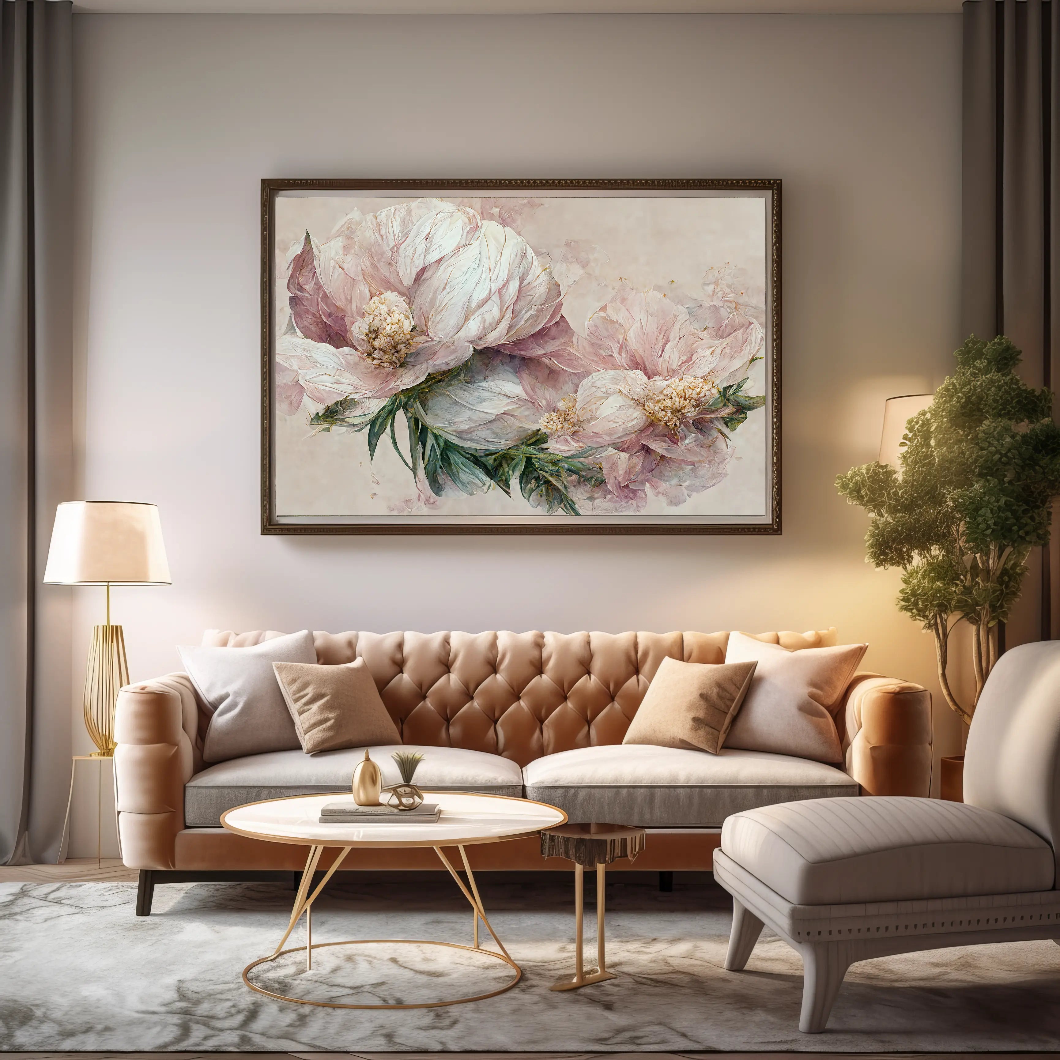 Floral Canvas Wall Art SAD567