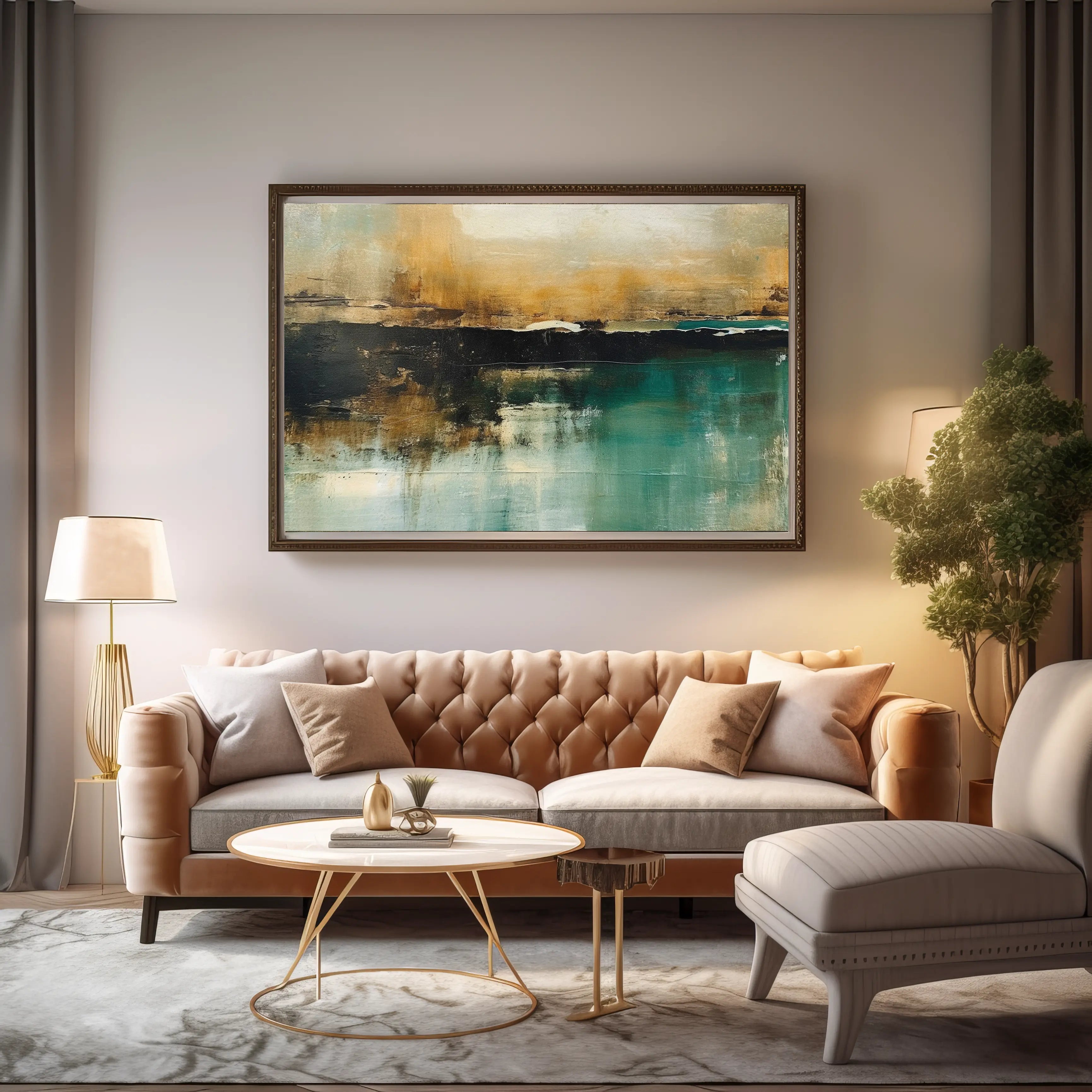 Abstract Canvas Wall Art SAD1509