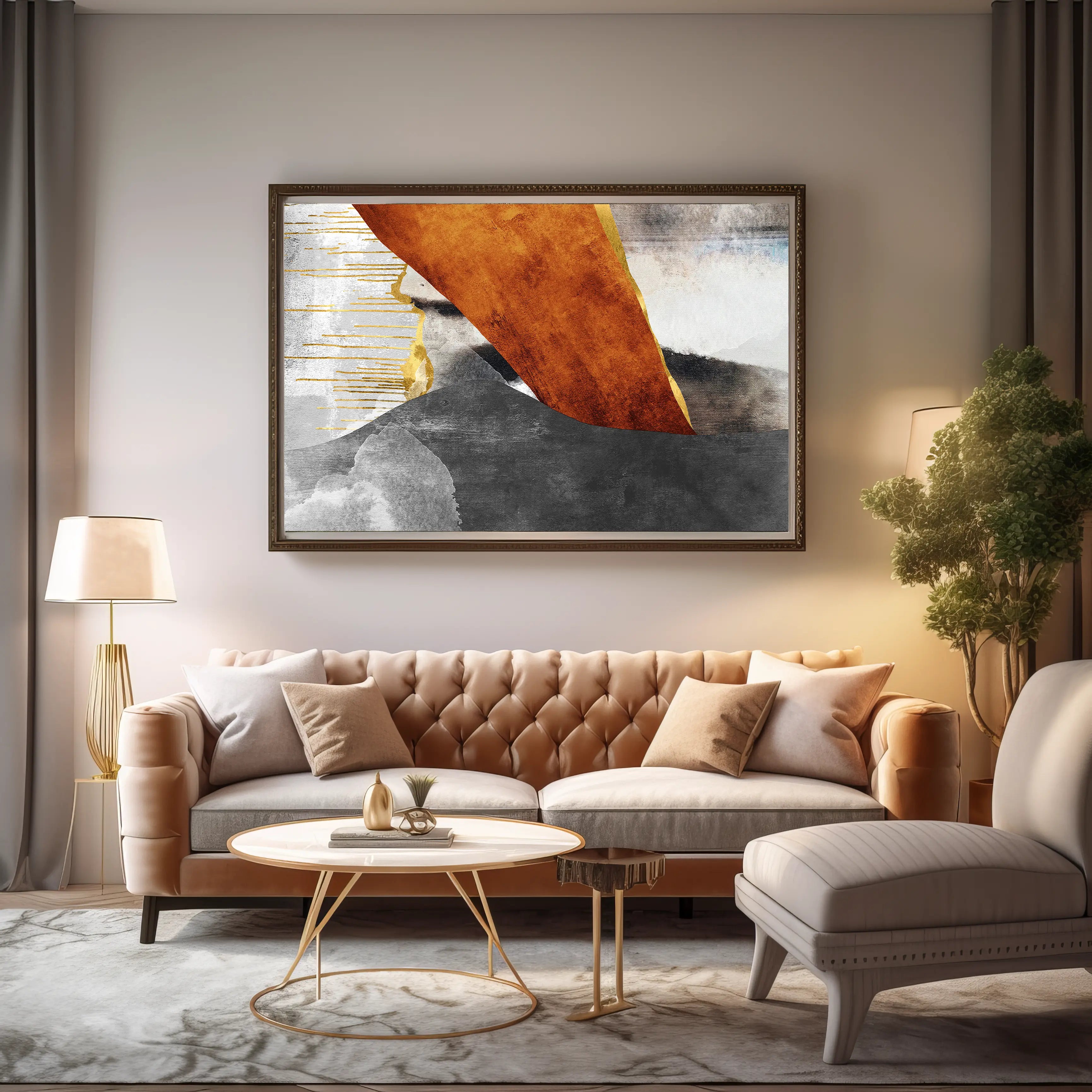 Abstract Canvas Wall Art SAD1919