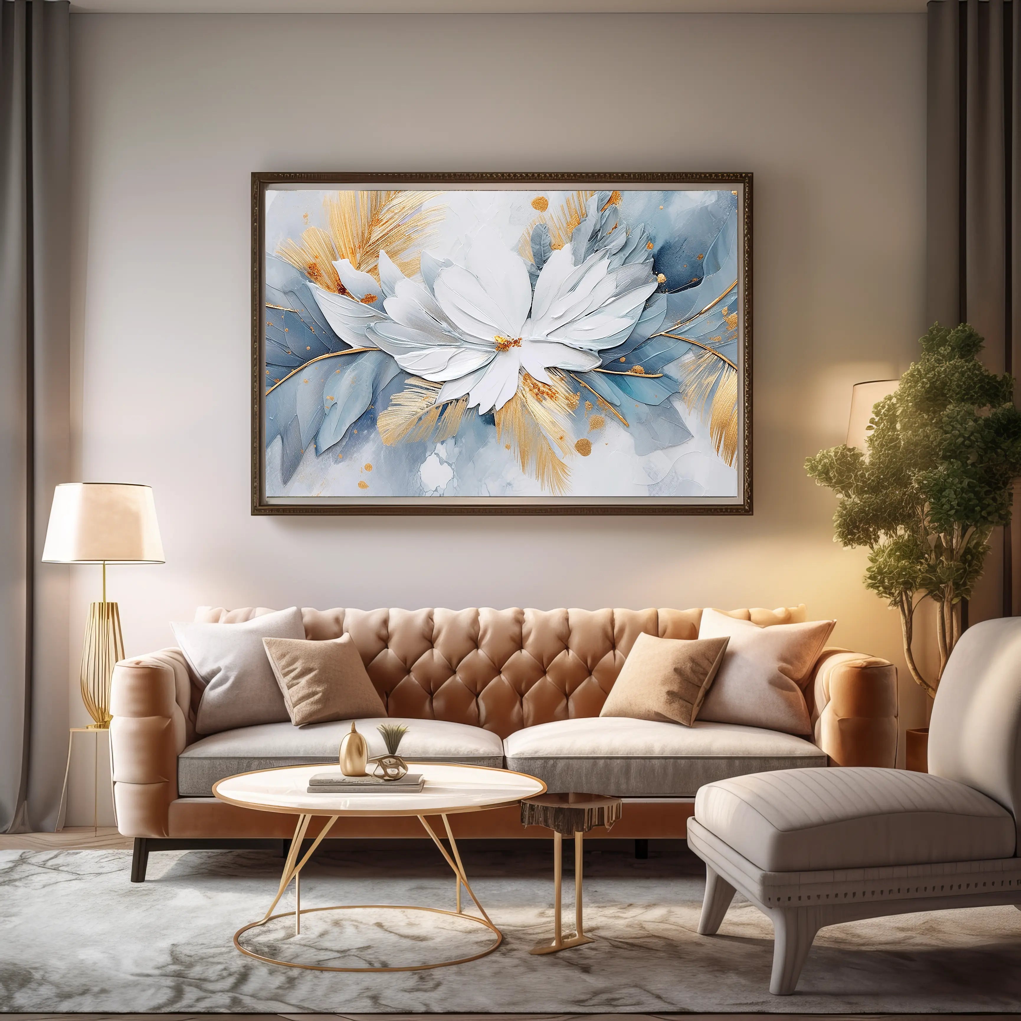 Floral Canvas Wall Art SAD1997