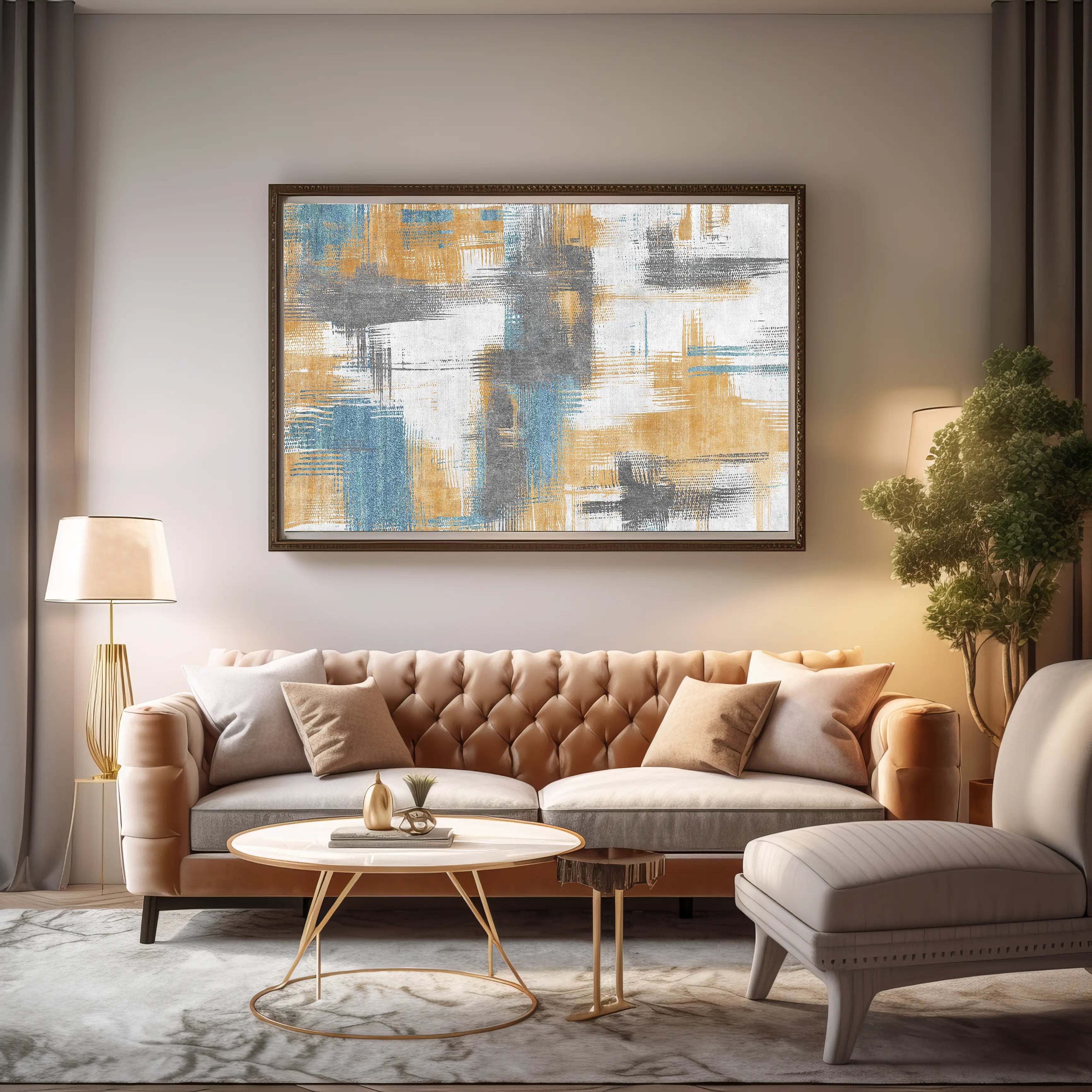 Abstract Canvas Wall Art SAD1925
