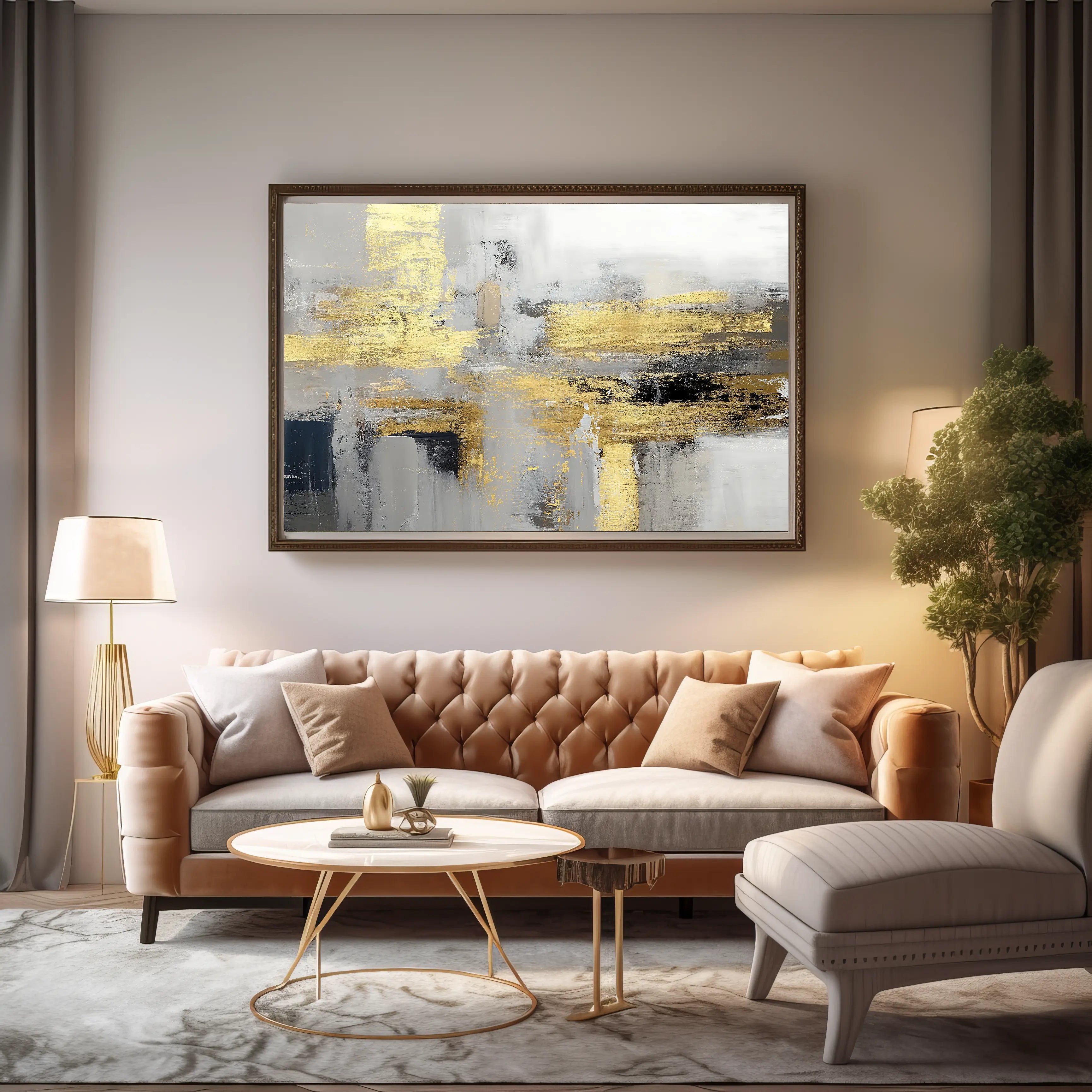 Abstract Canvas Wall Art SAD1037