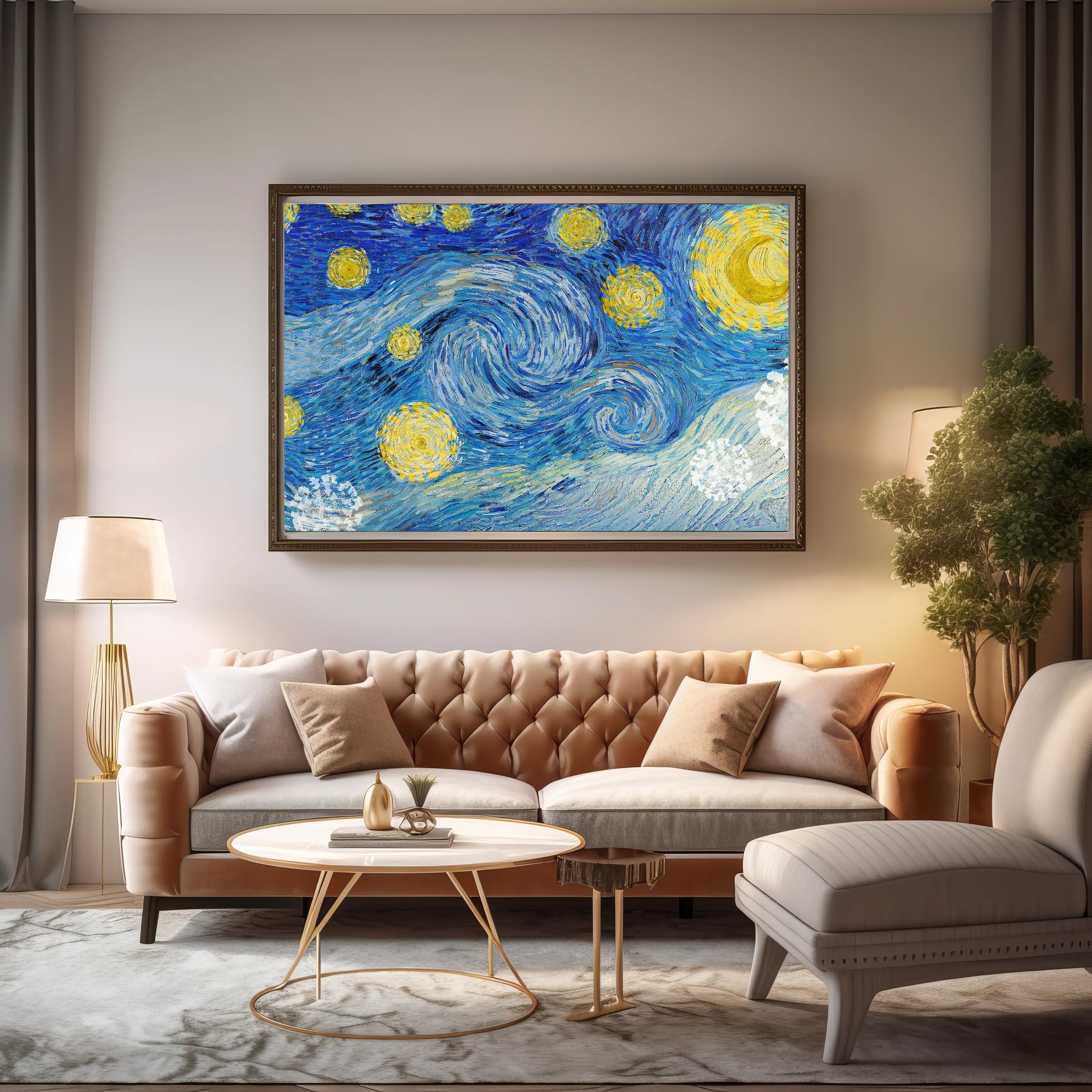 Abstract Canvas Wall Art SAD726