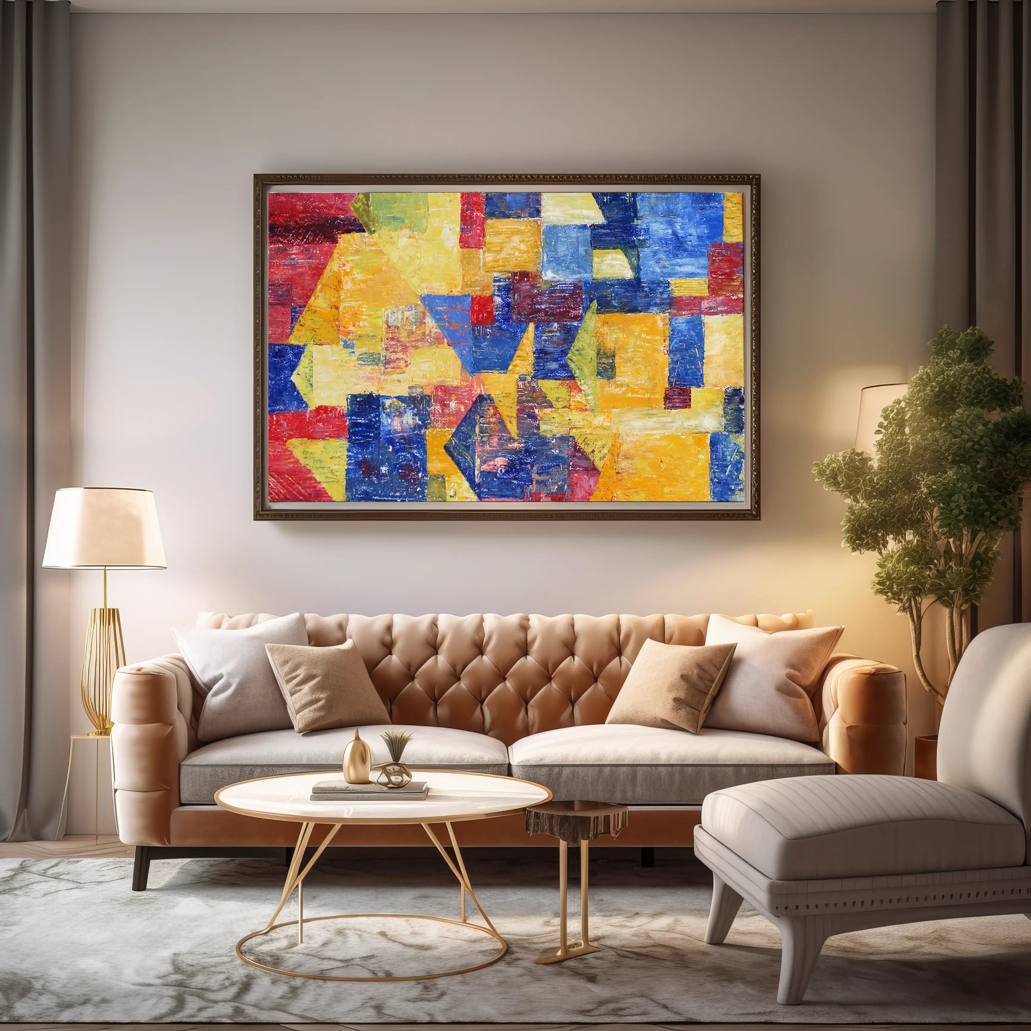 Abstract Canvas Wall Art SAD823
