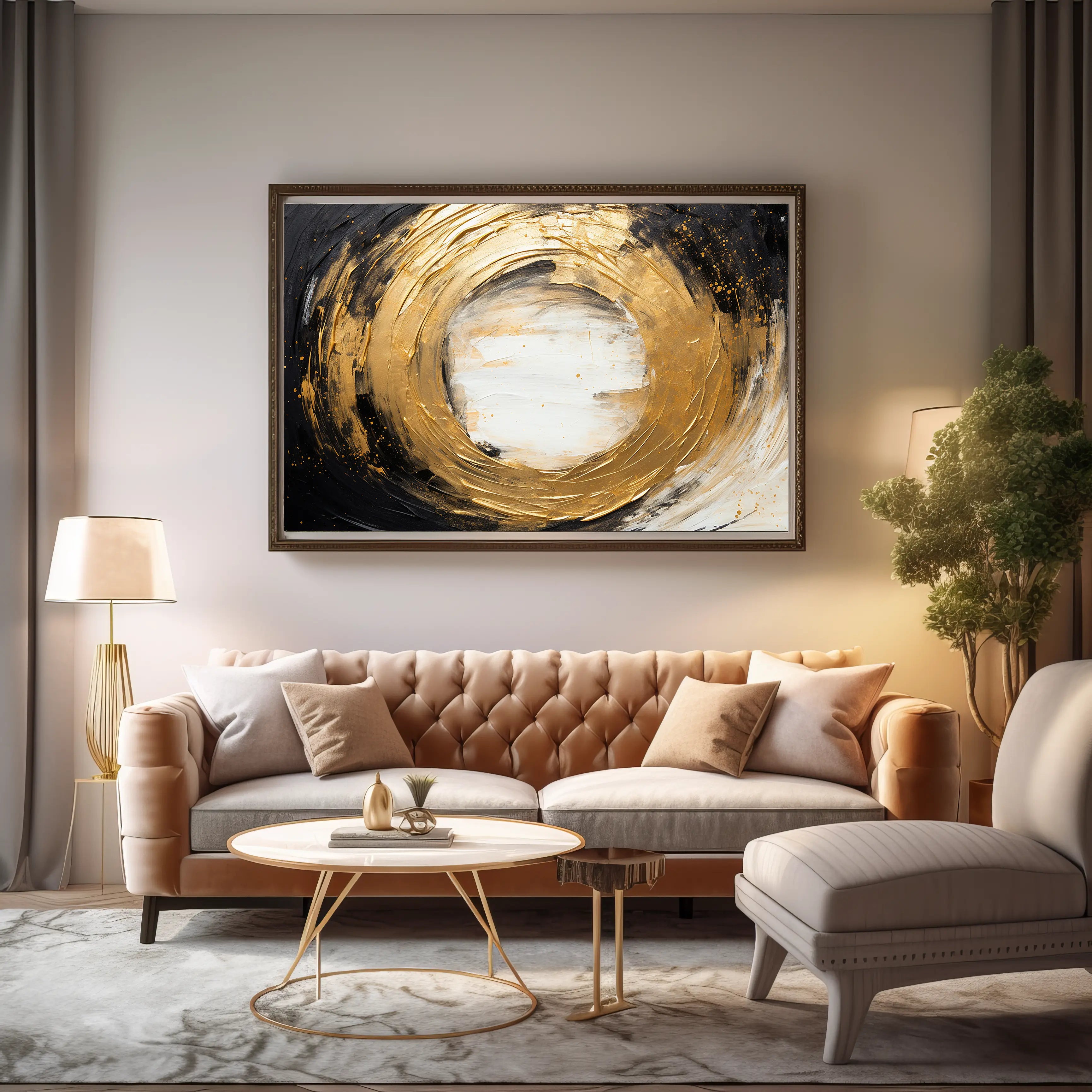 Abstract Canvas Wall Art SAD2052