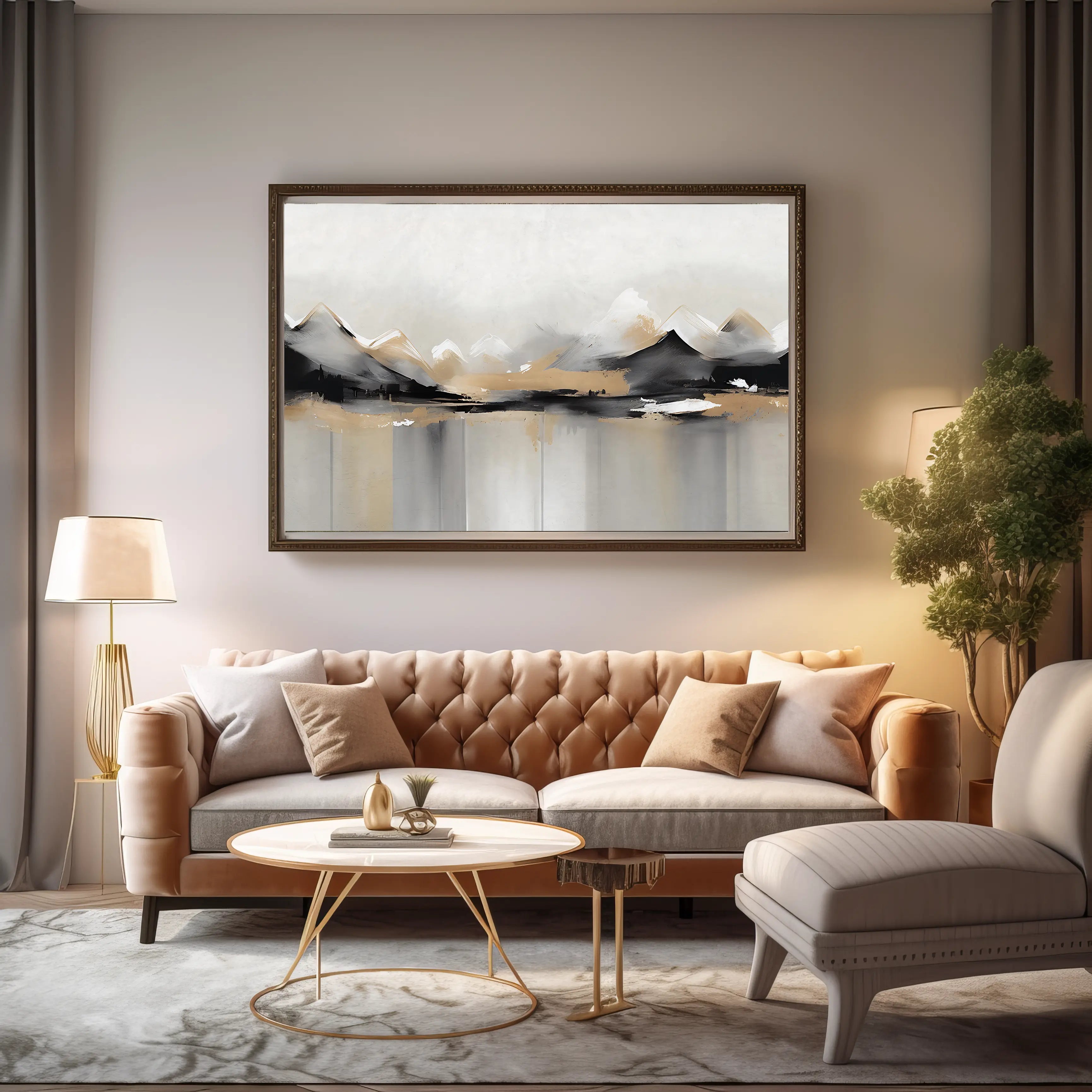 Abstract Canvas Wall Art SAD2210