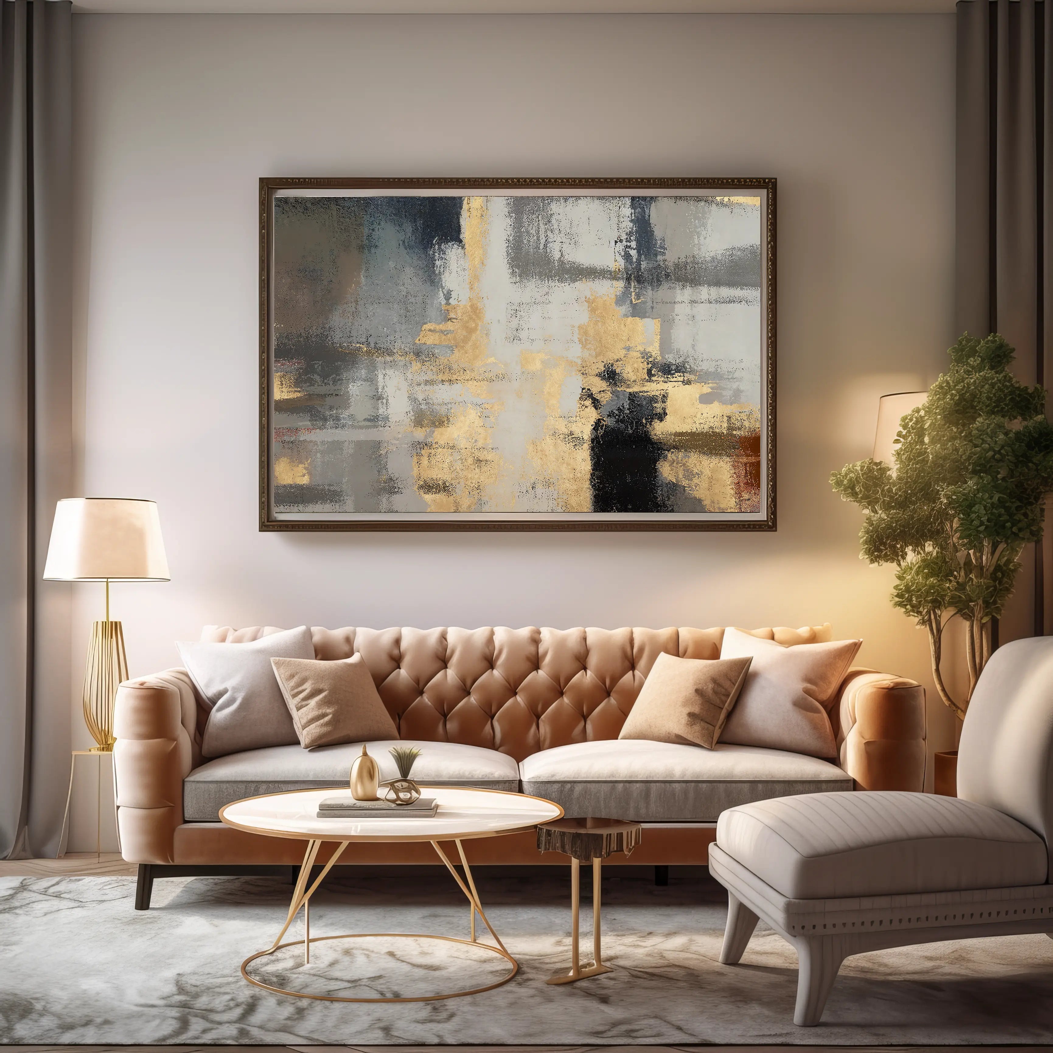 Abstract Canvas Wall Art SAD1936