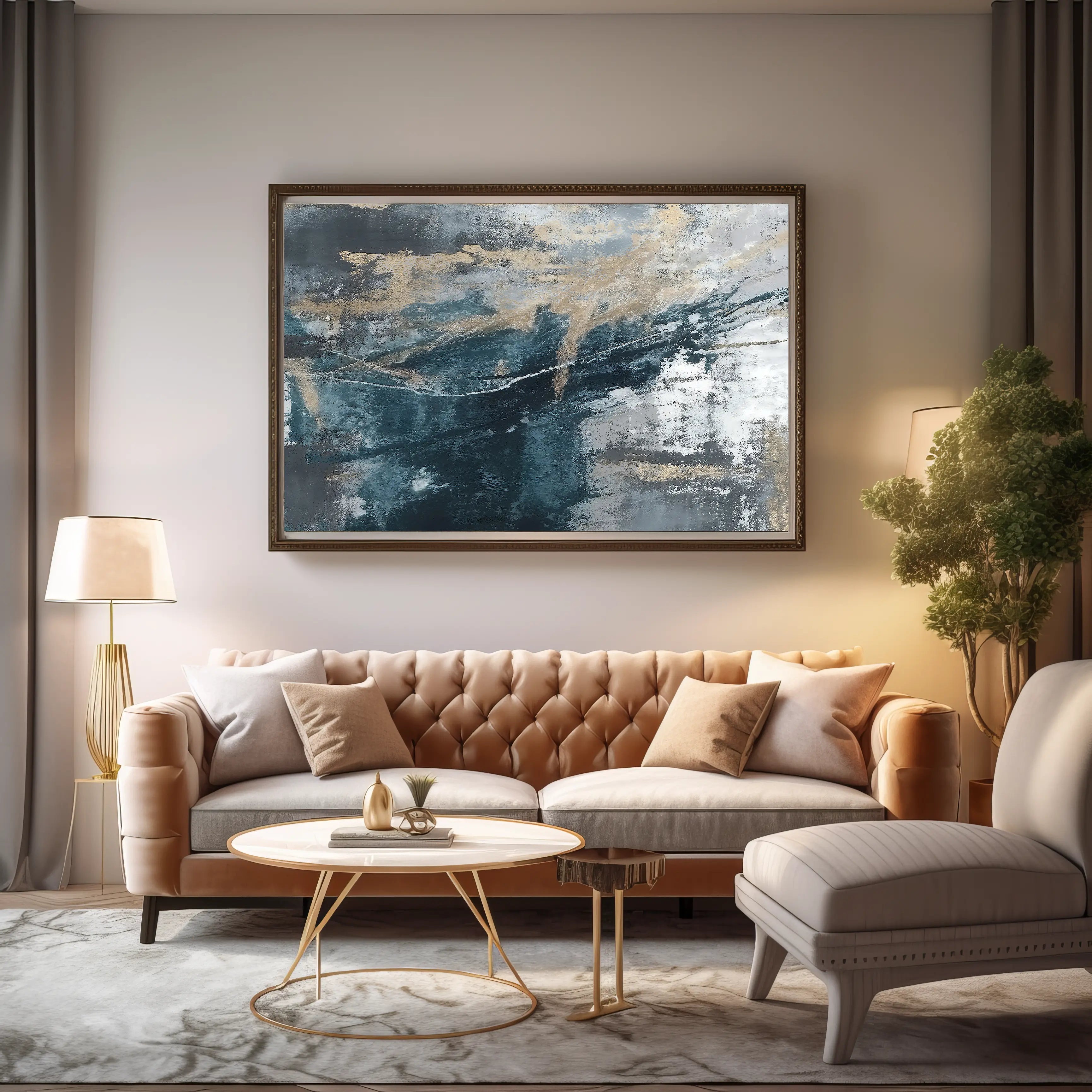 Abstract Canvas Wall Art SAD1911