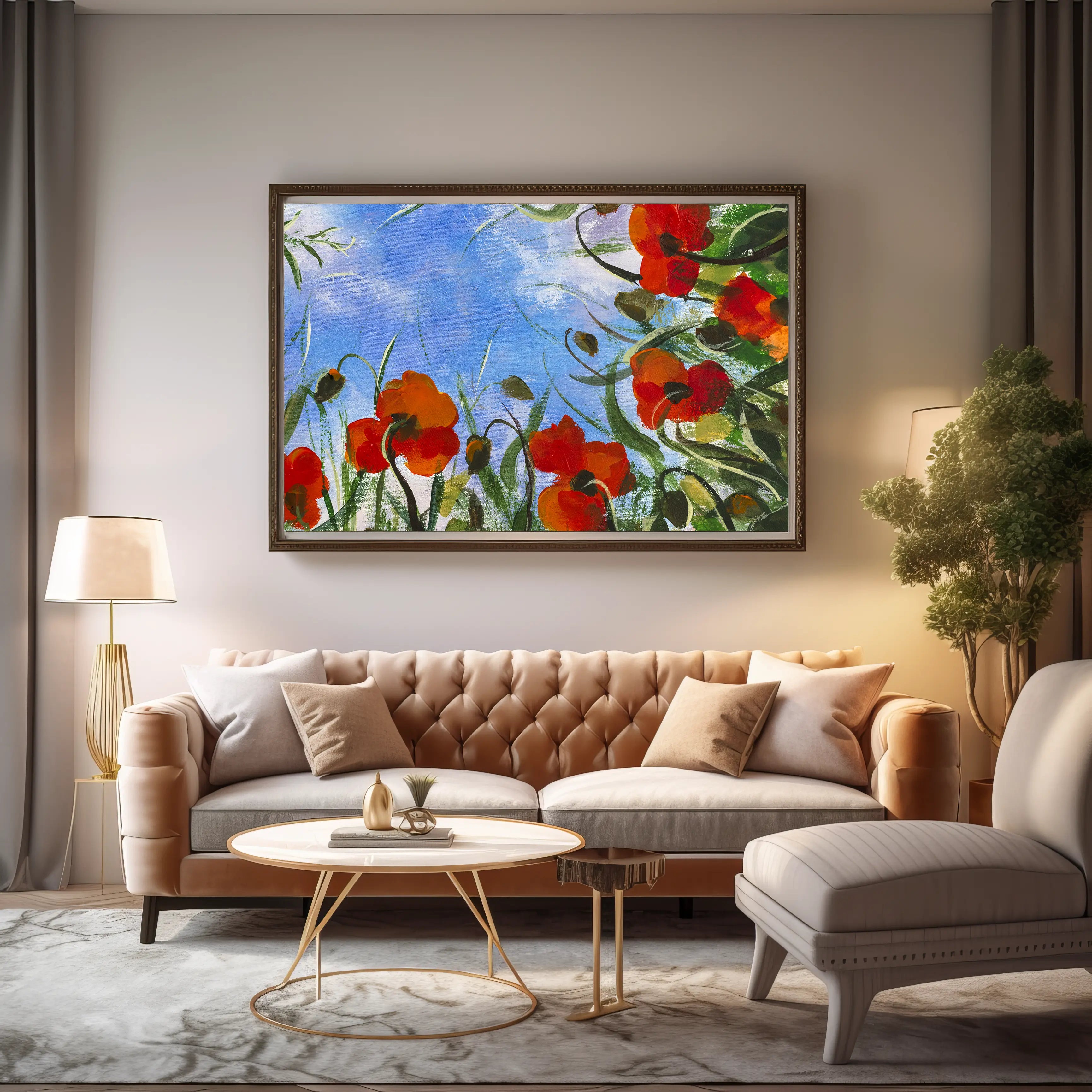 Floral Canvas Wall Art SAD776