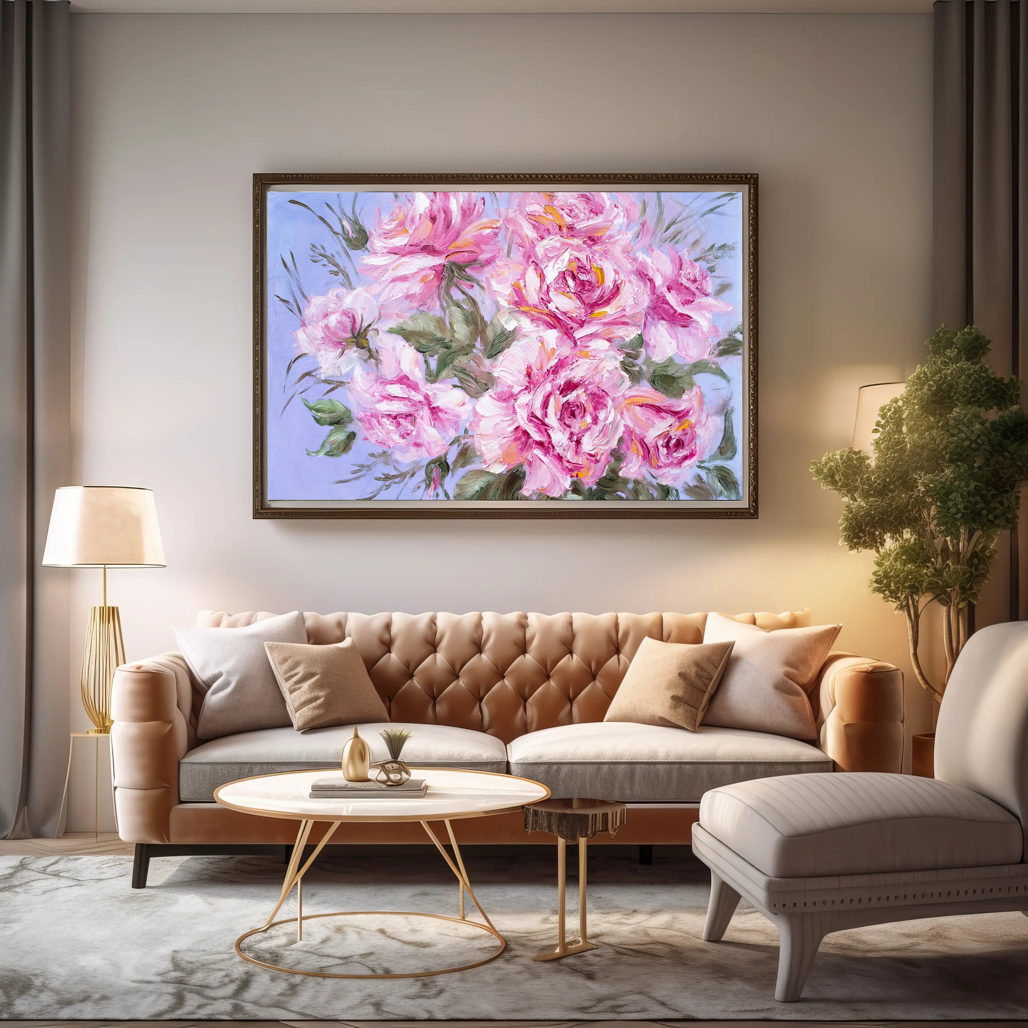 Floral Canvas Wall Art SAD820