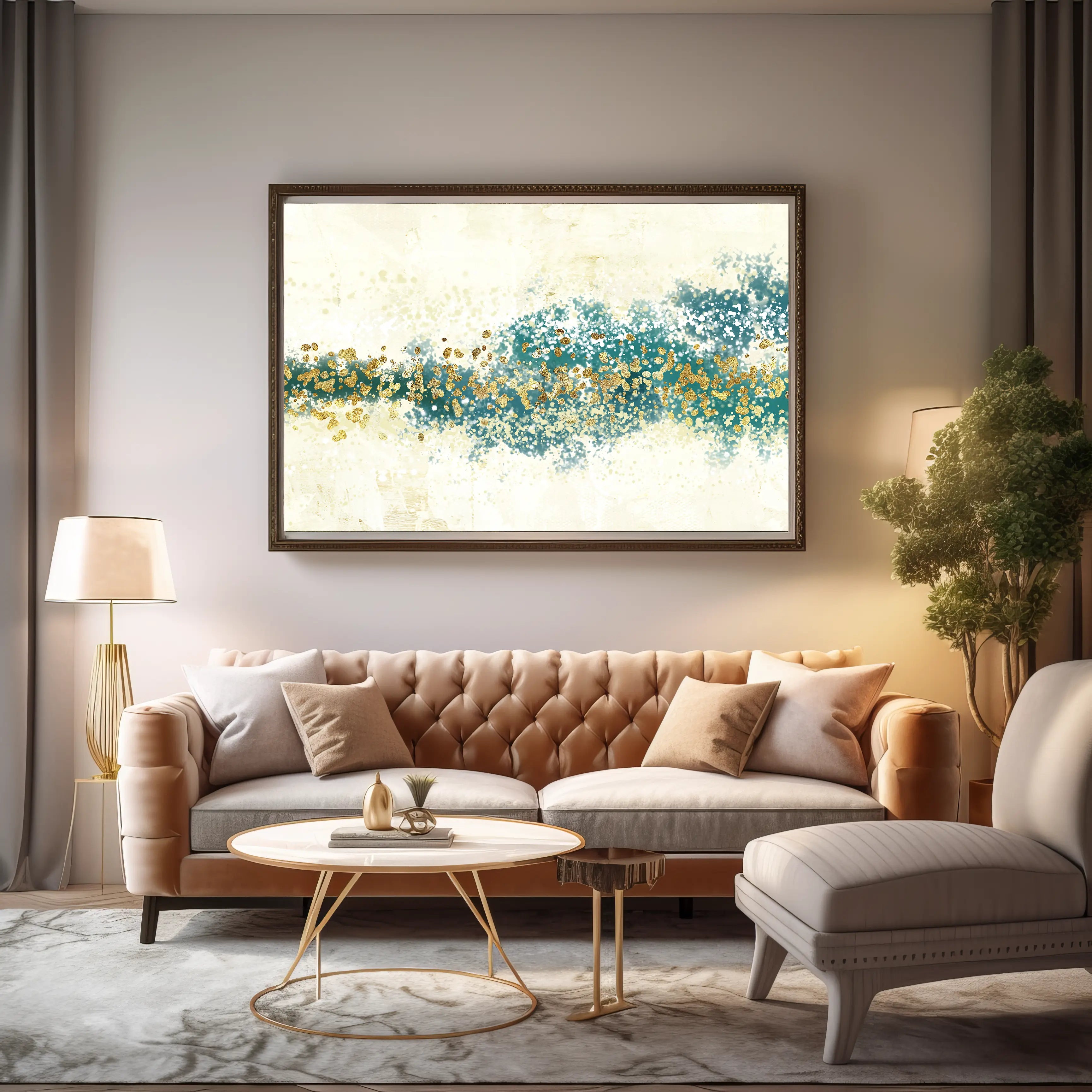 Abstract Canvas Wall Art SAD626