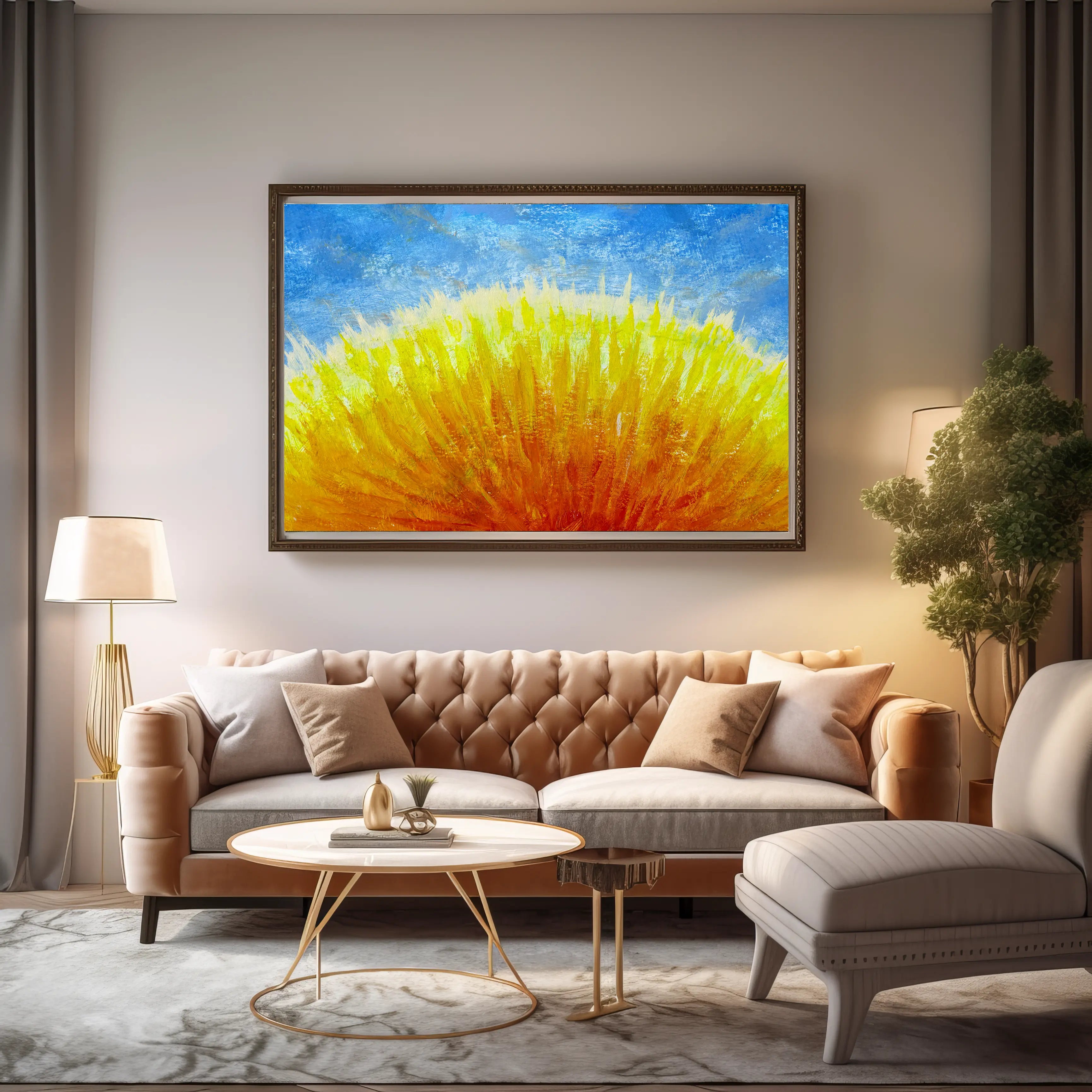 Abstract Canvas Wall Art SAD938
