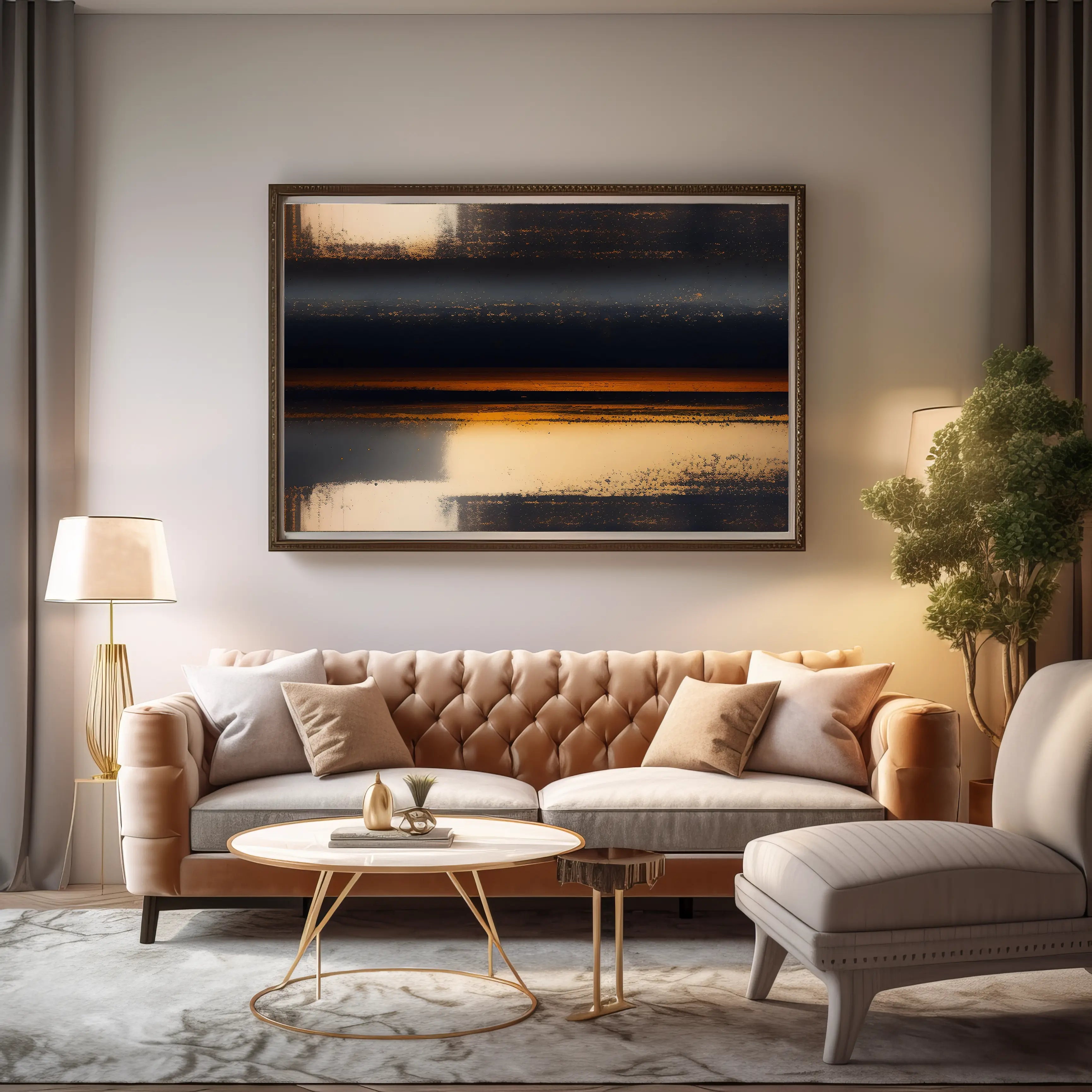 Abstract Canvas Wall Art SAD658