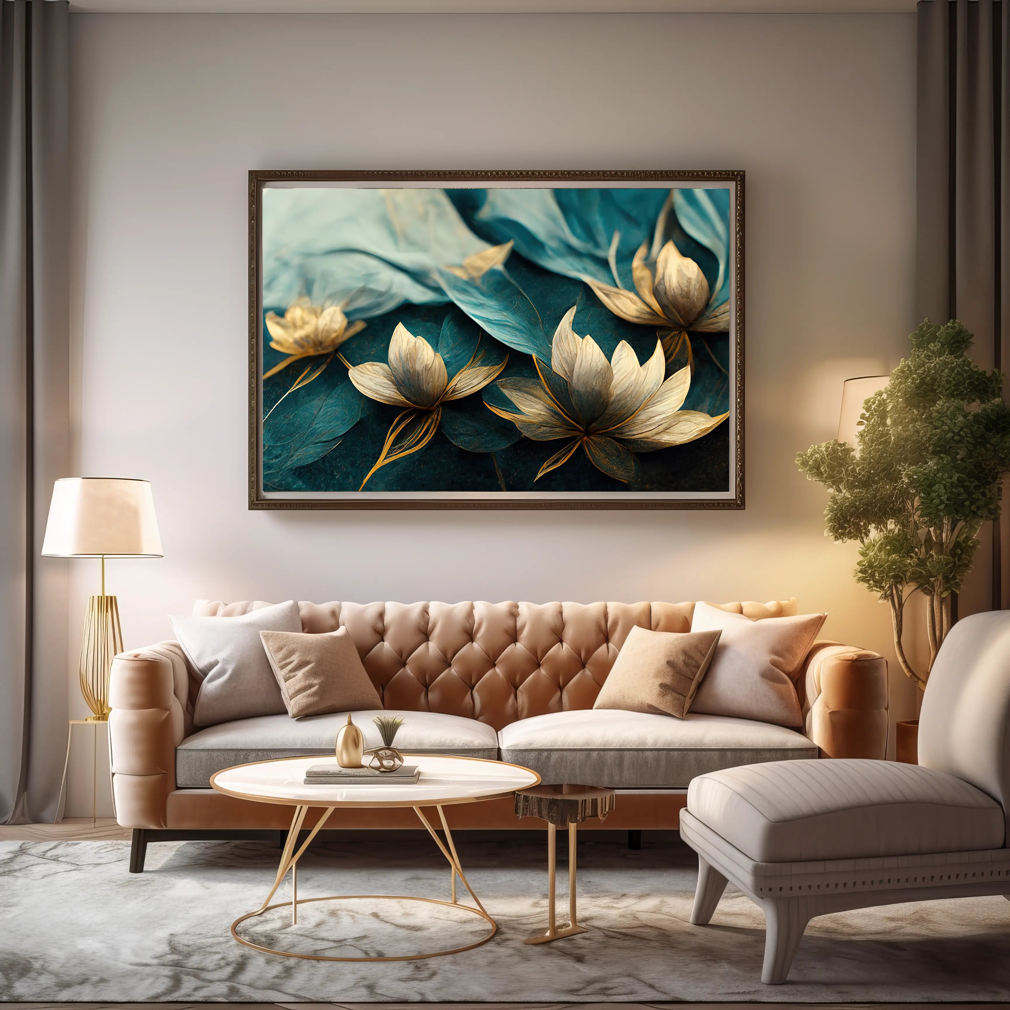 Floral Canvas Wall Art SAD1677