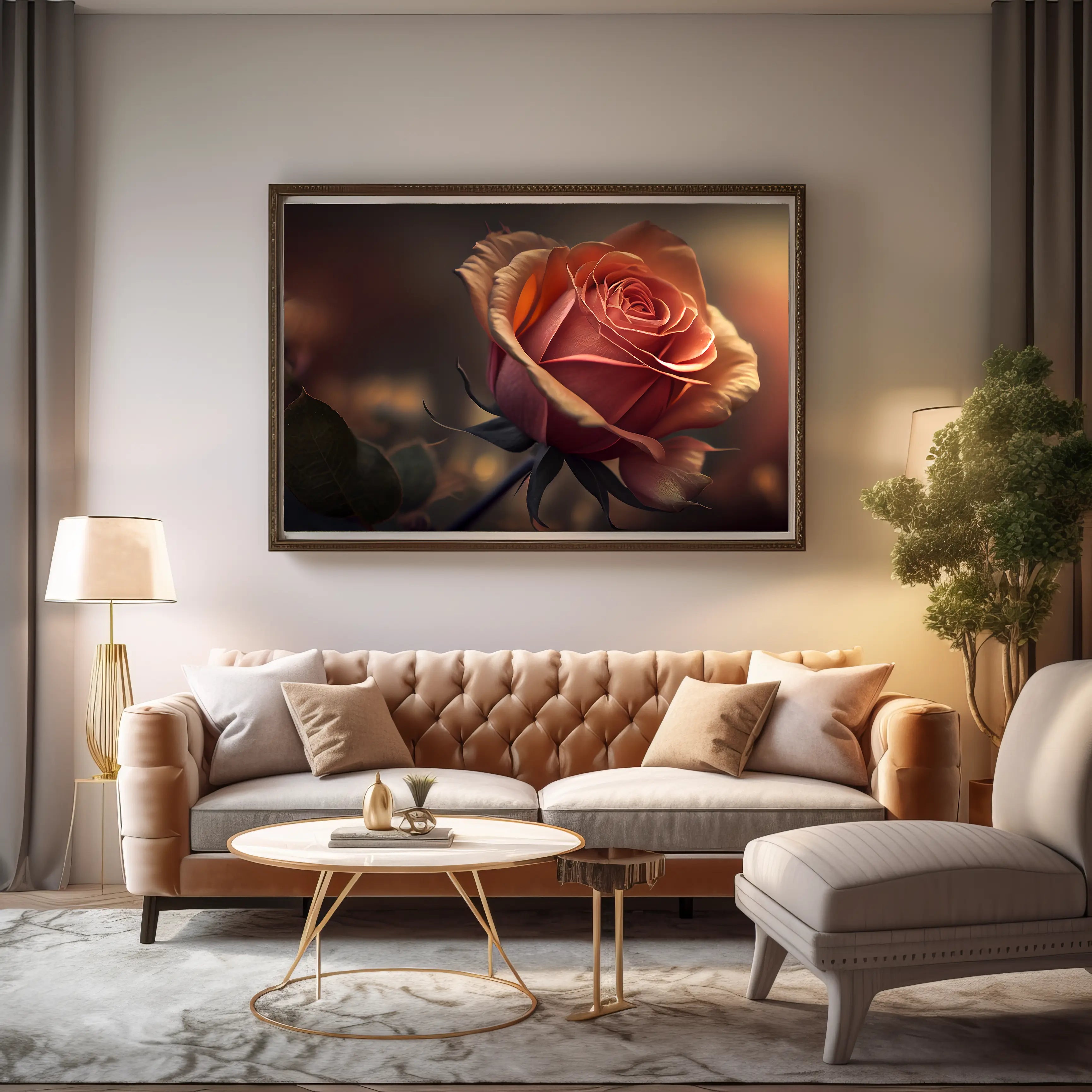 Floral Canvas Wall Art SAD1723