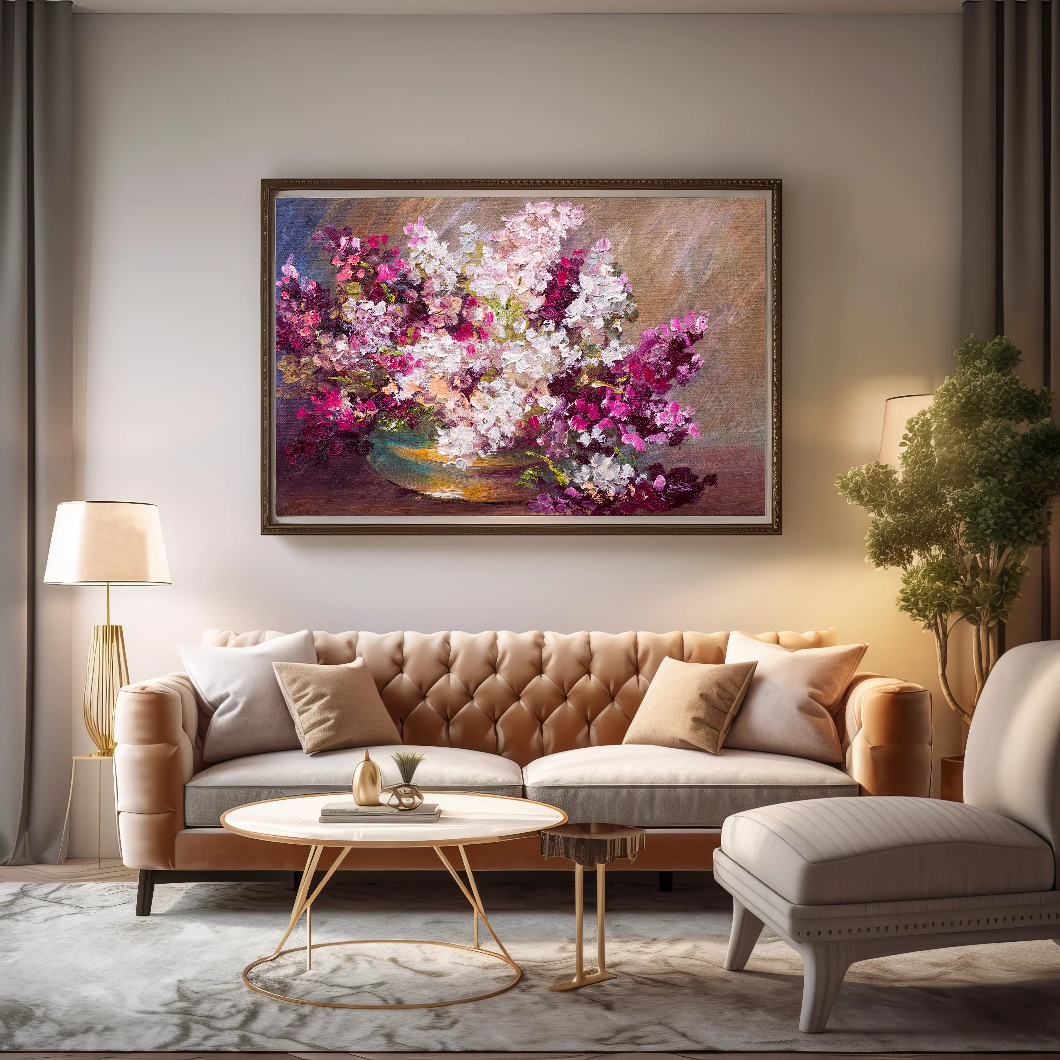 Floral Canvas Wall Art SAD994