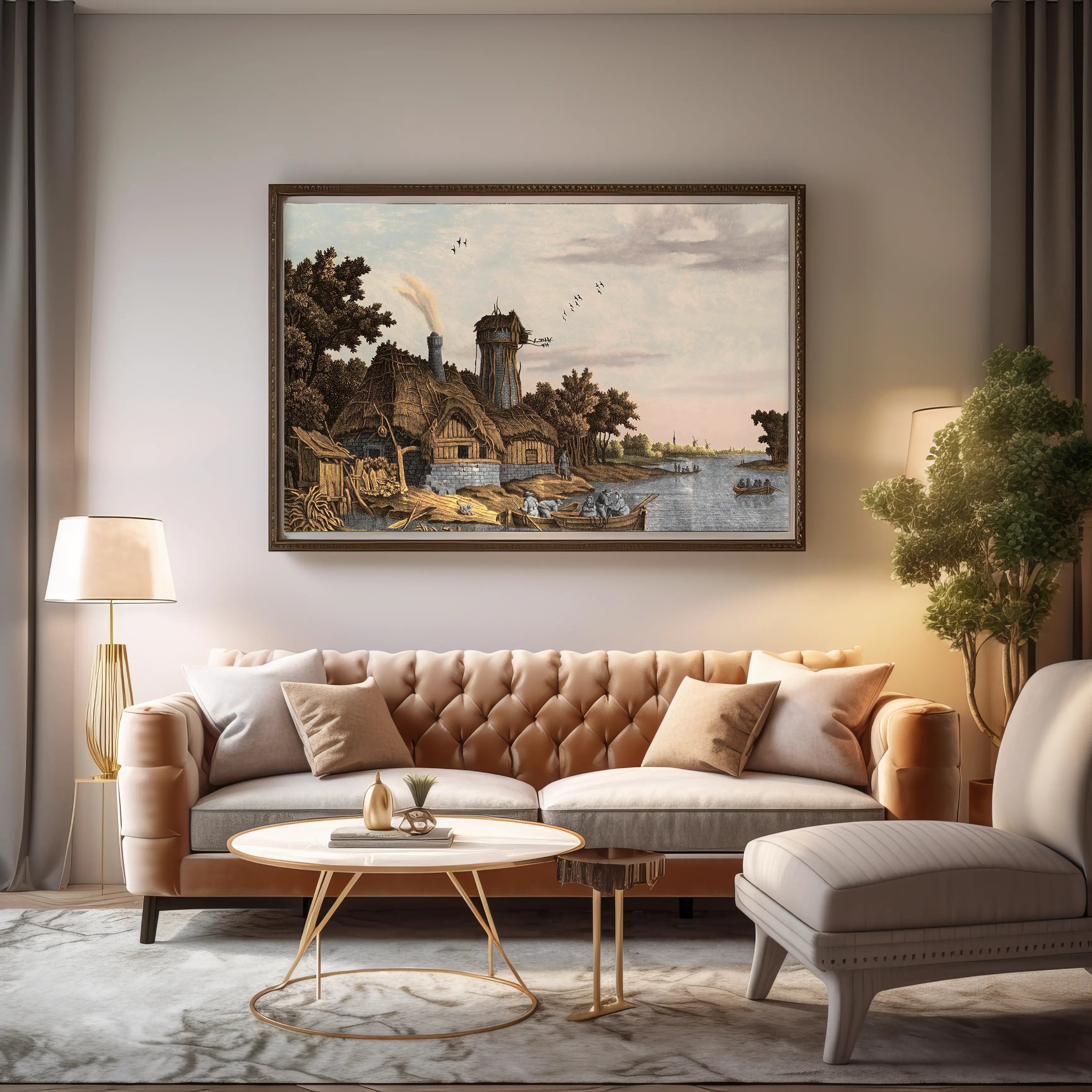 Landscape Canvas Wall Art SAD864