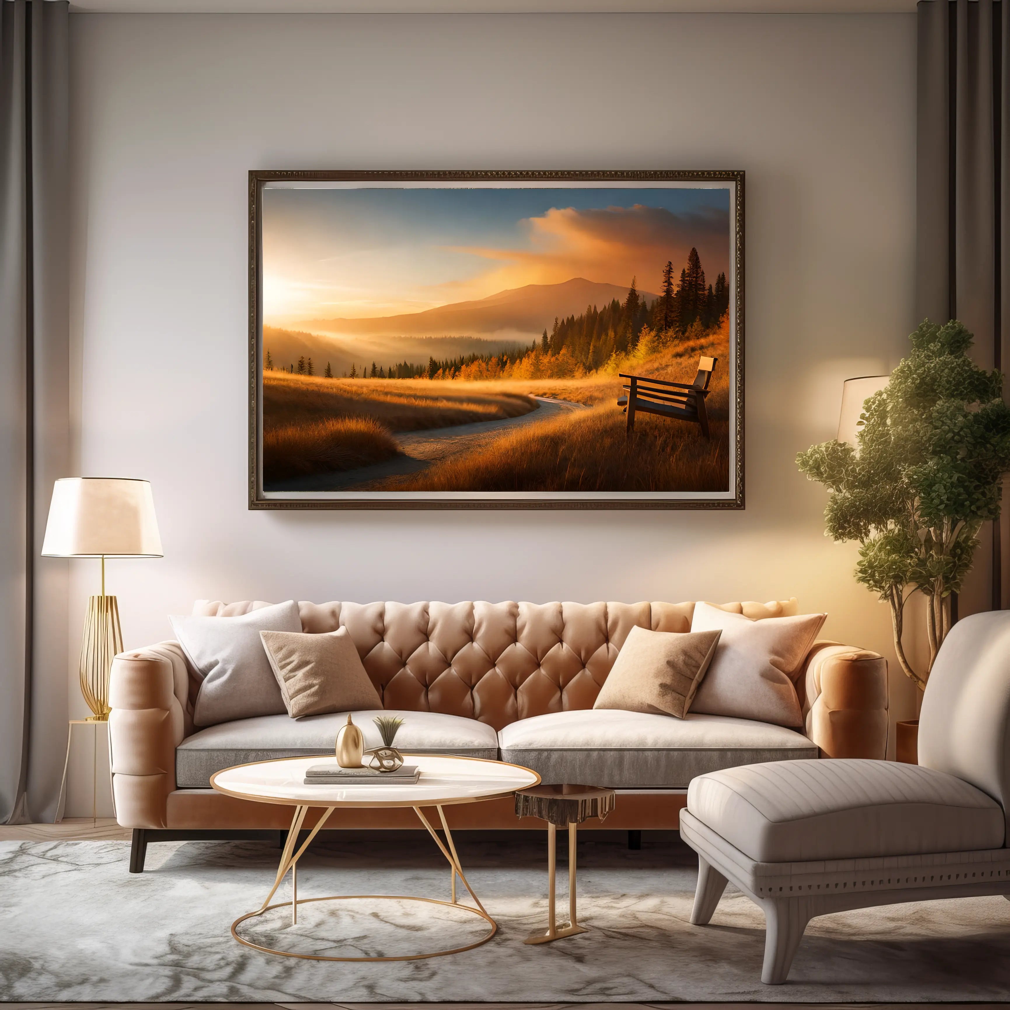 Landscape Canvas Wall Art SAD1825
