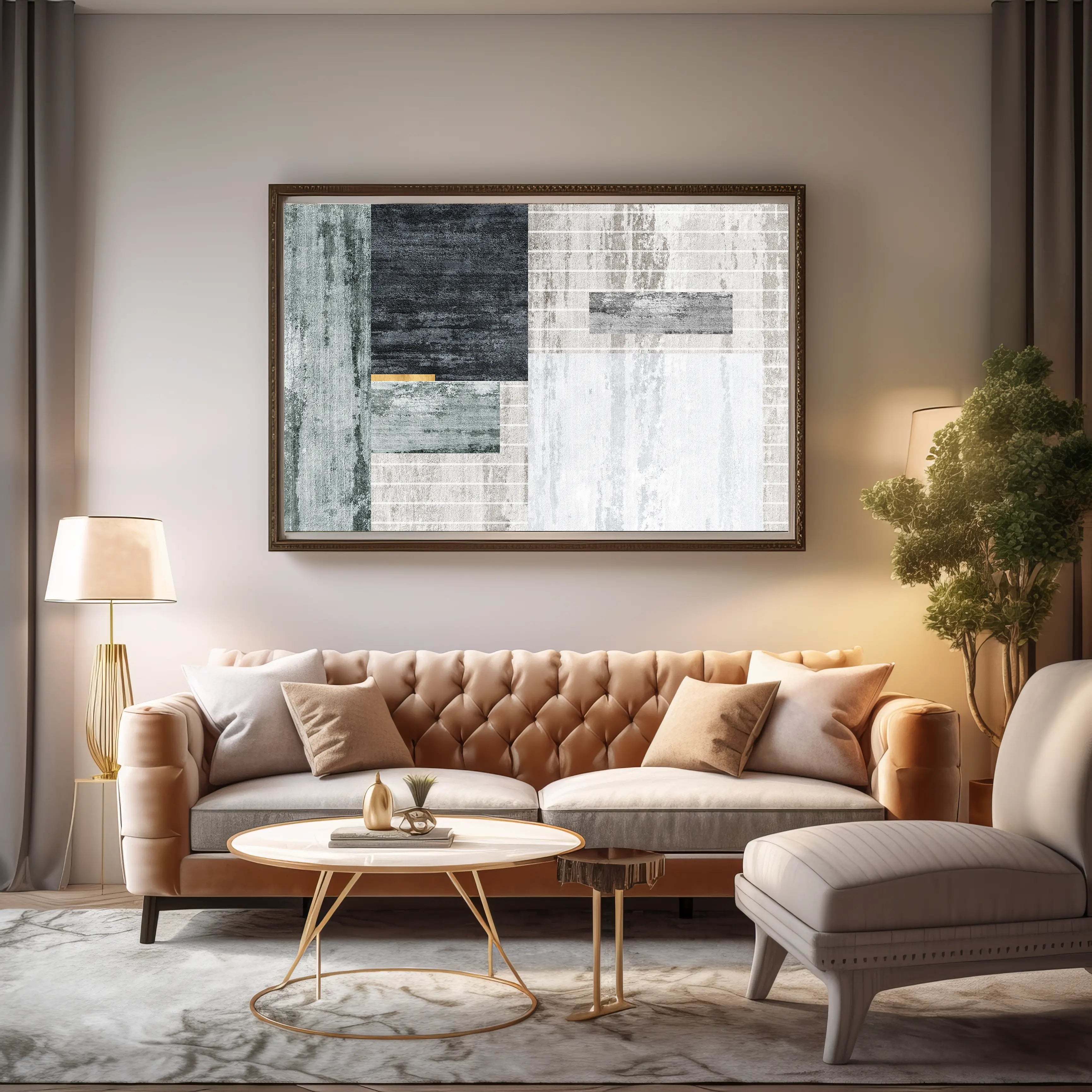 Abstract Canvas Wall Art SAD1889