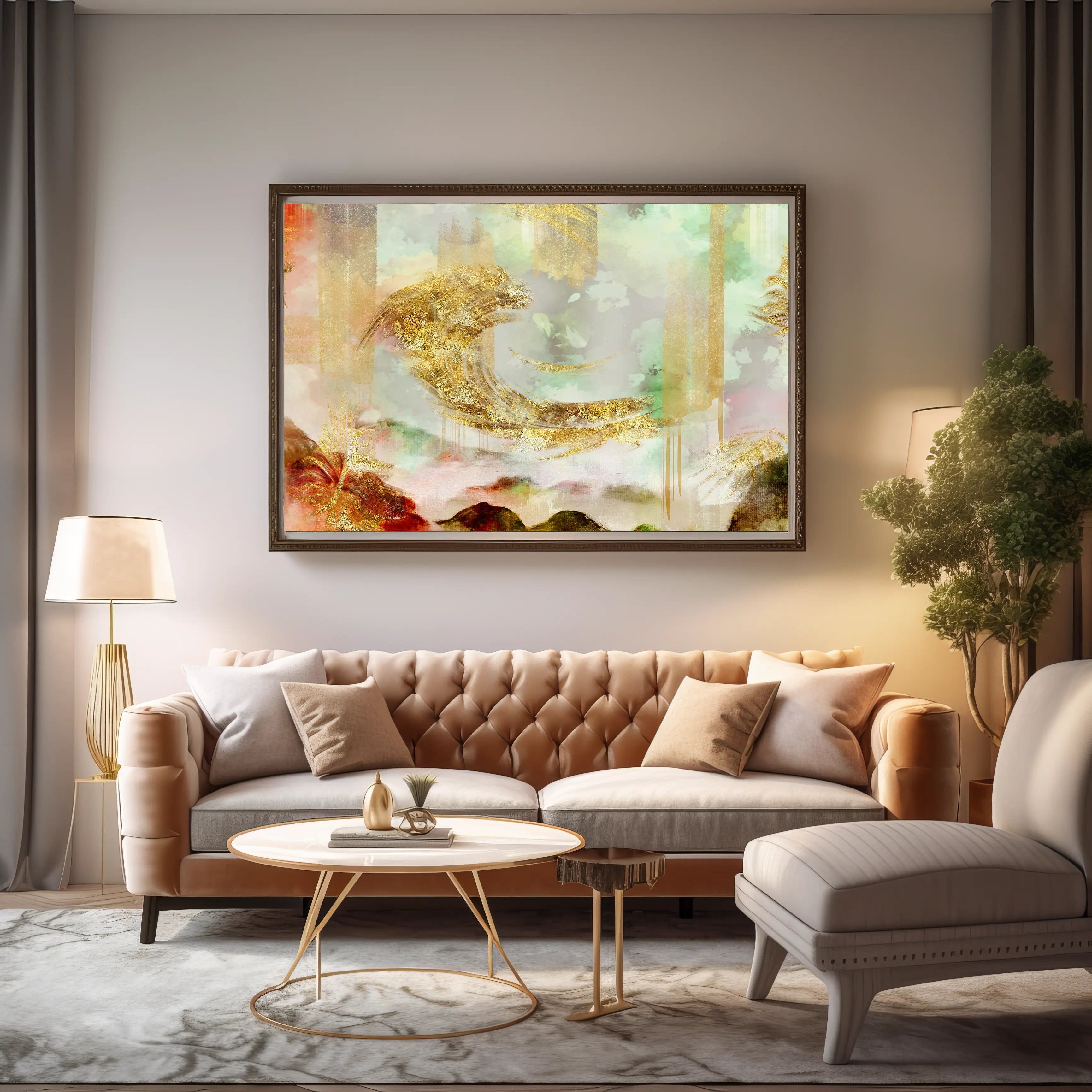 Abstract Canvas Wall Art SAD615