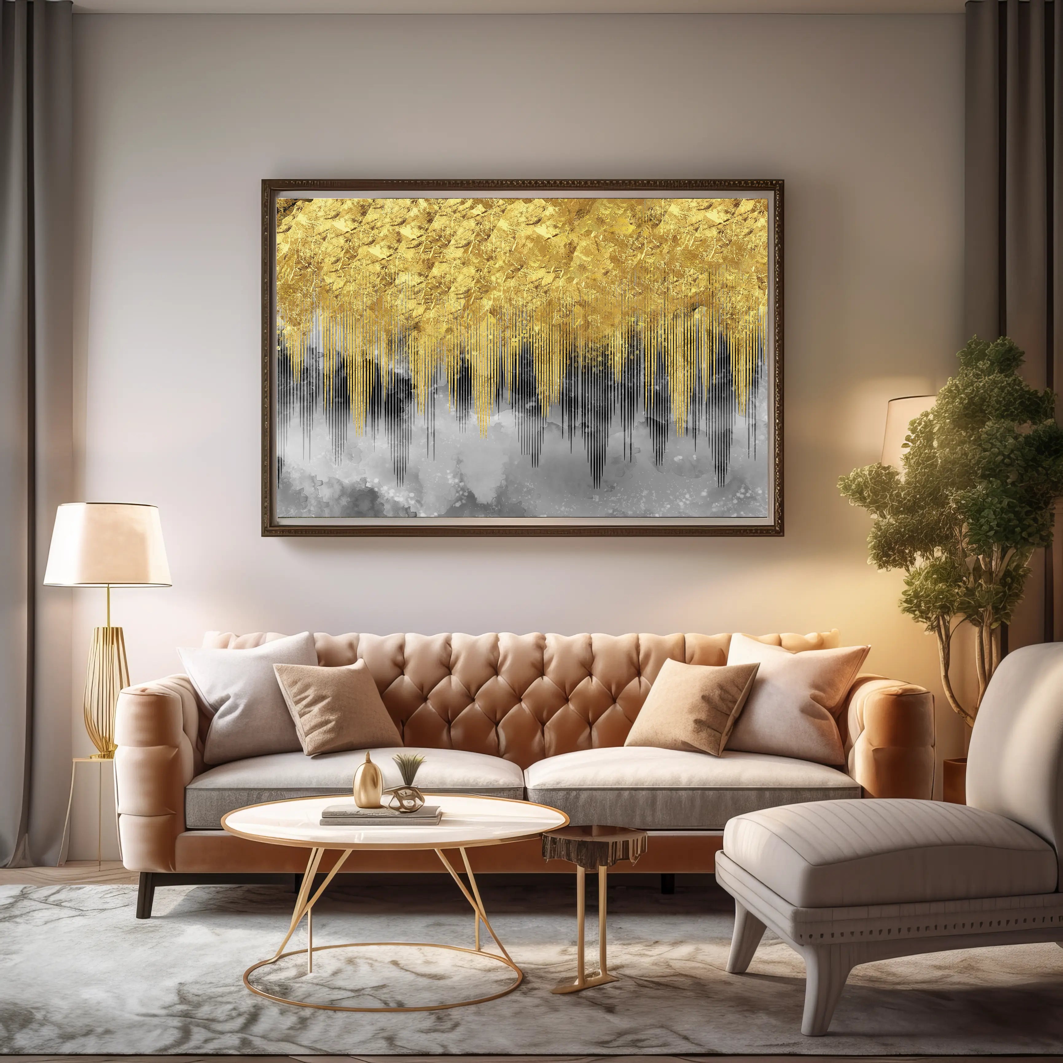 Abstract Canvas Wall Art SAD627