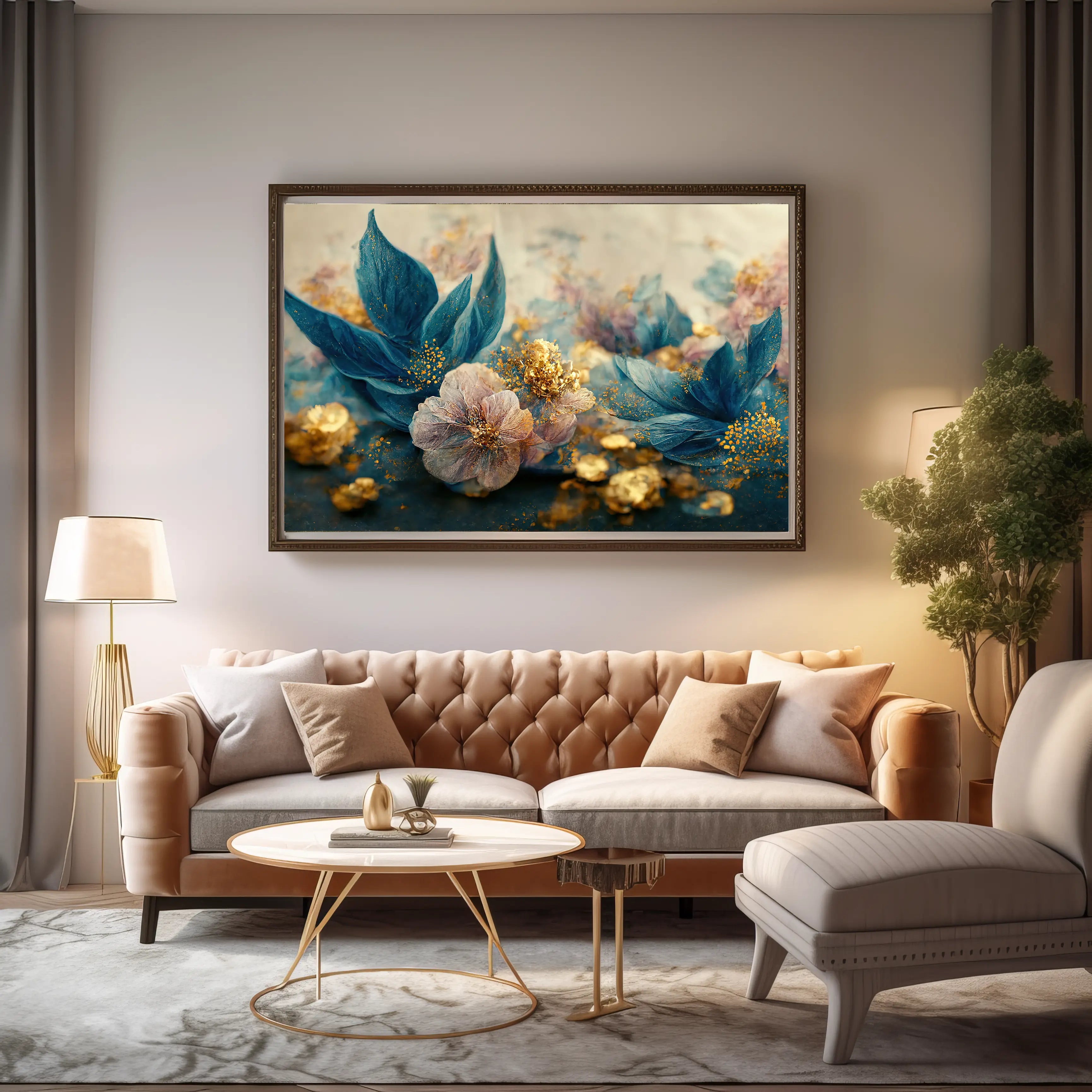 Floral Canvas Wall Art SAD1685