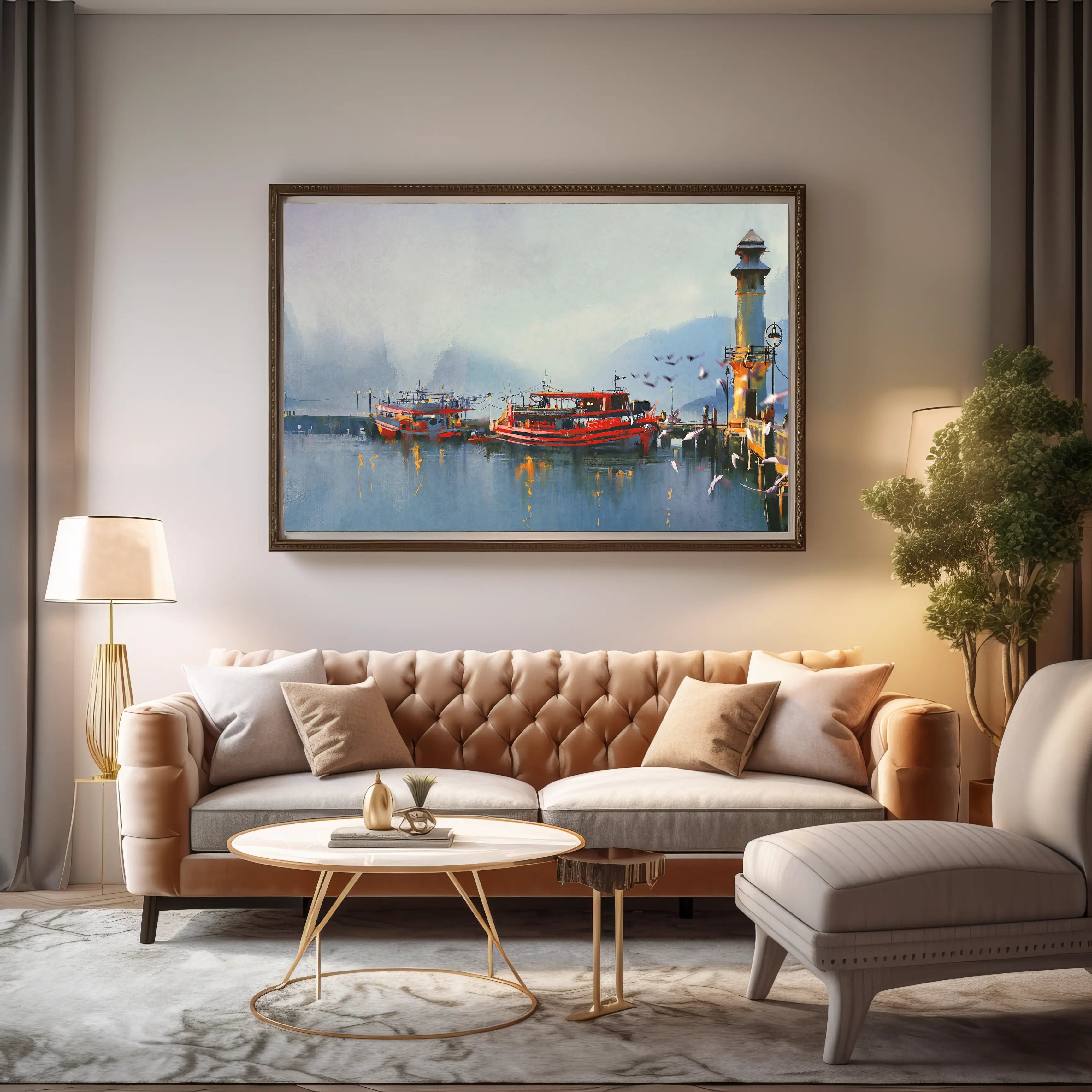 Landscape Canvas Wall Art SAD684