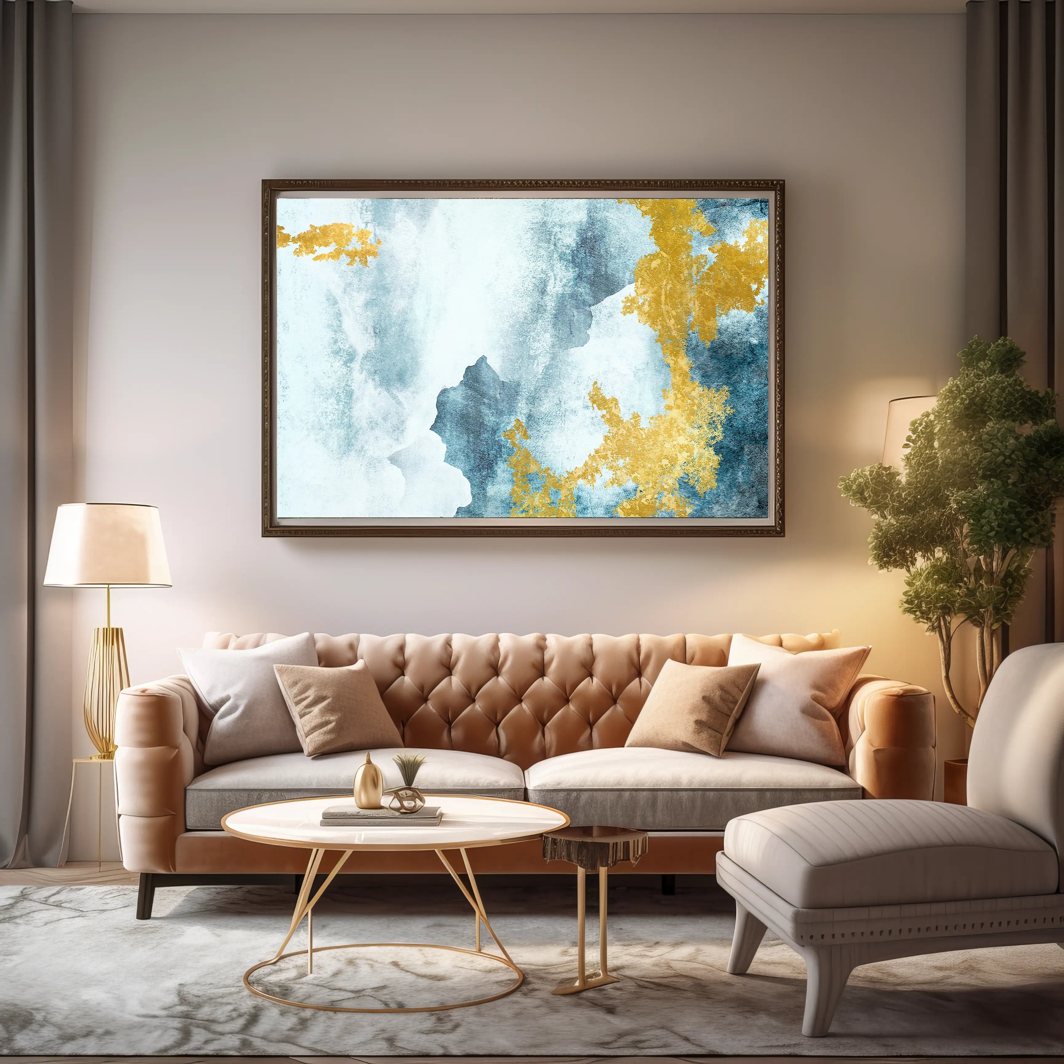 Abstract Canvas Wall Art SAD1288