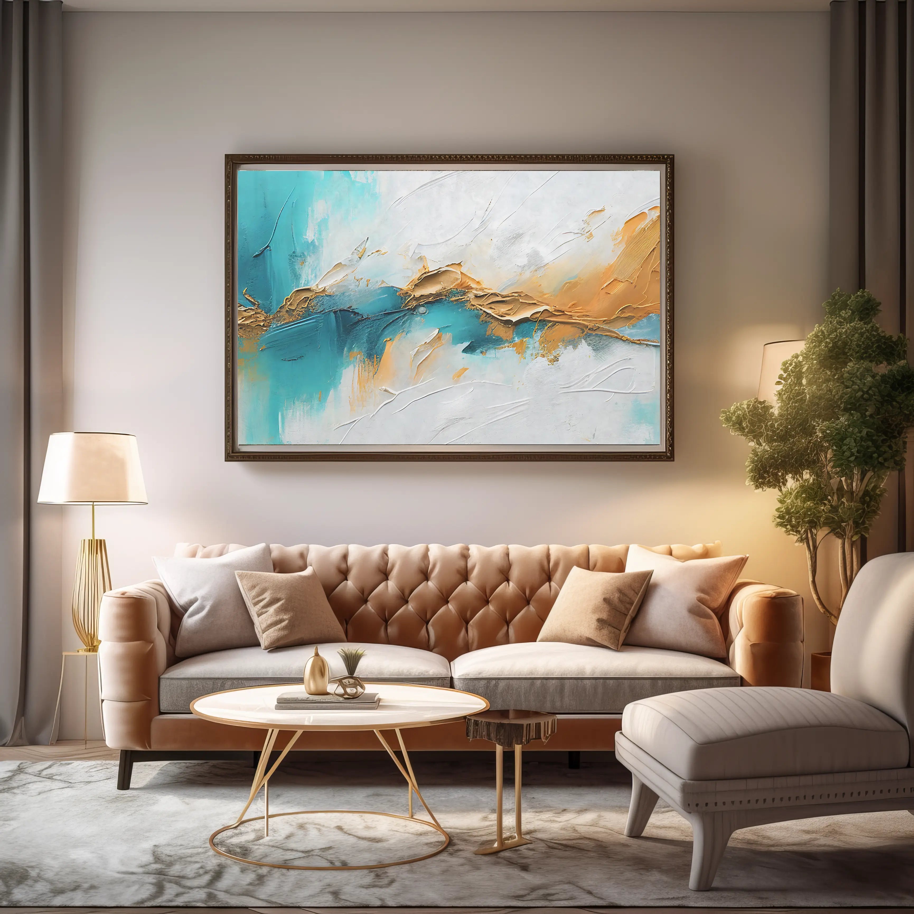 Abstract Canvas Wall Art SAD2237