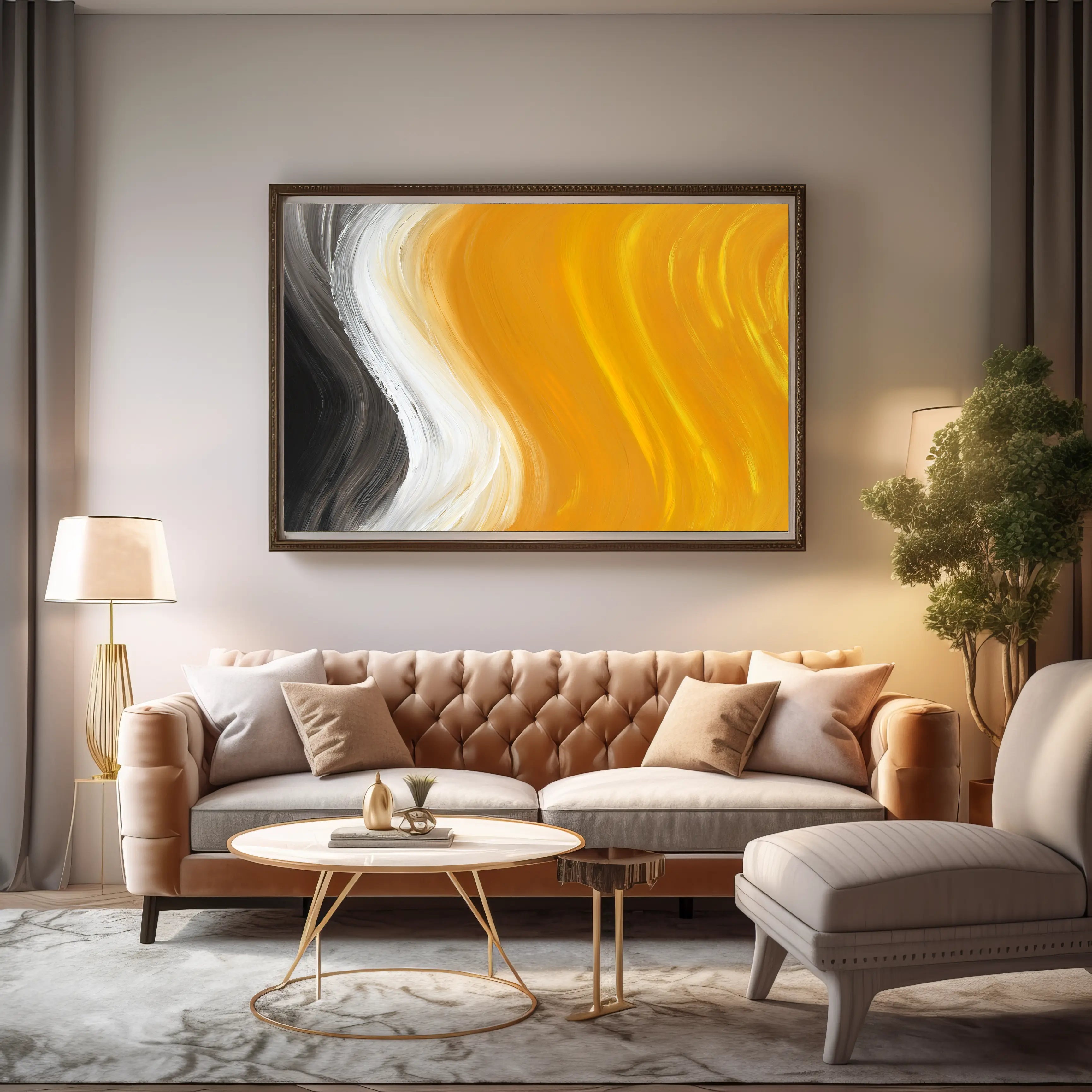 Abstract Canvas Wall Art SAD954
