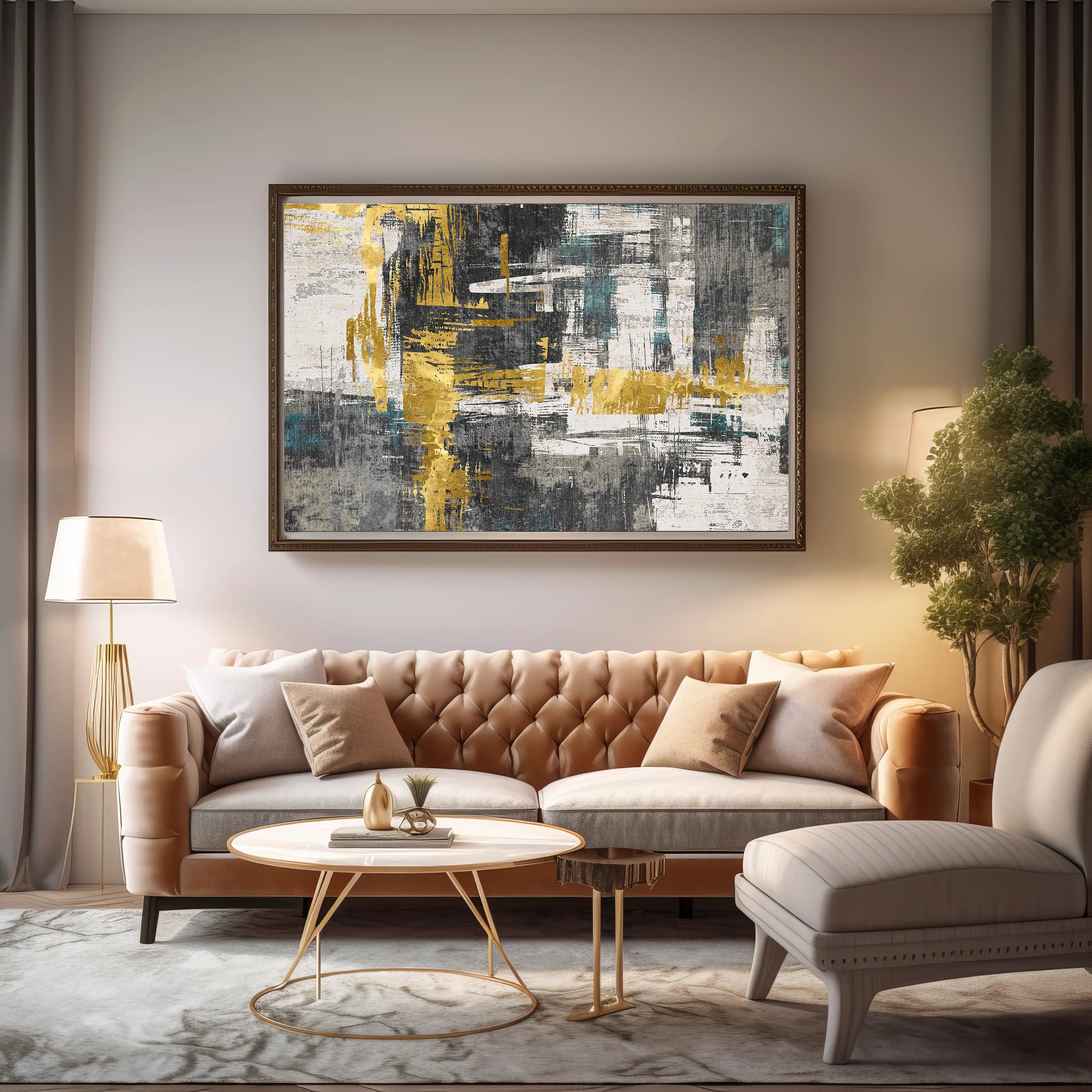 Abstract Canvas Wall Art SAD1823