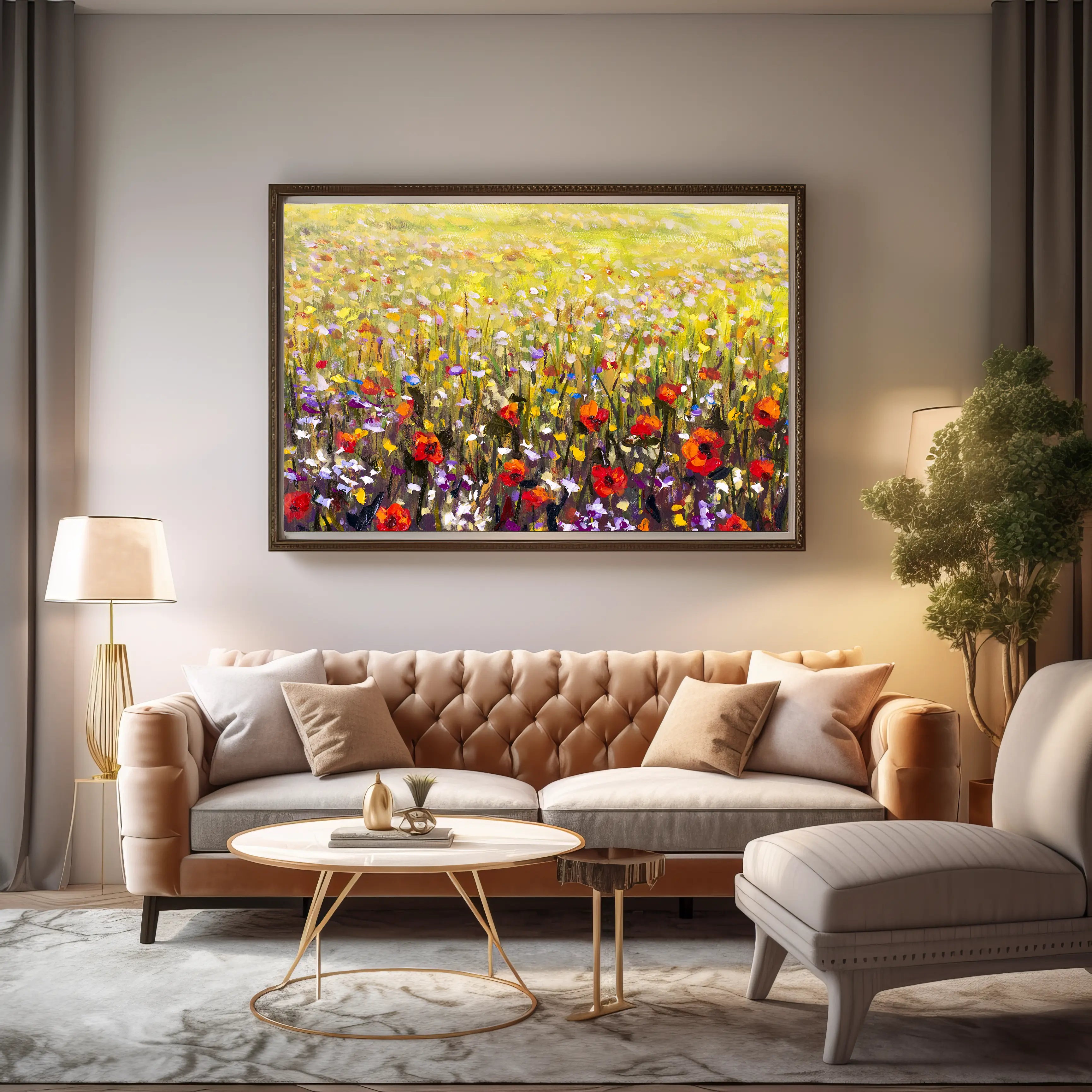 Floral Canvas Wall Art SAD1190