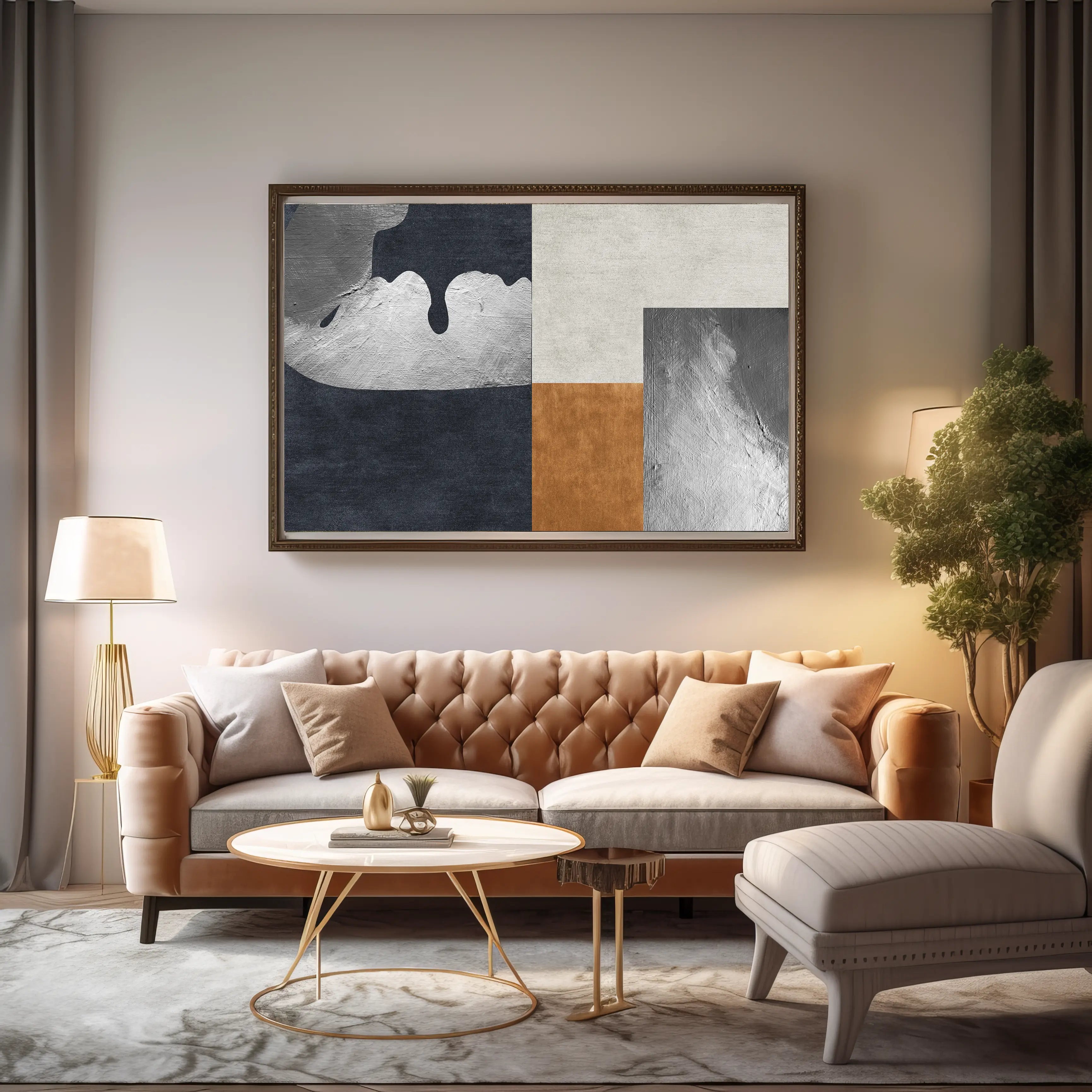 Abstract Canvas Wall Art SAD1976