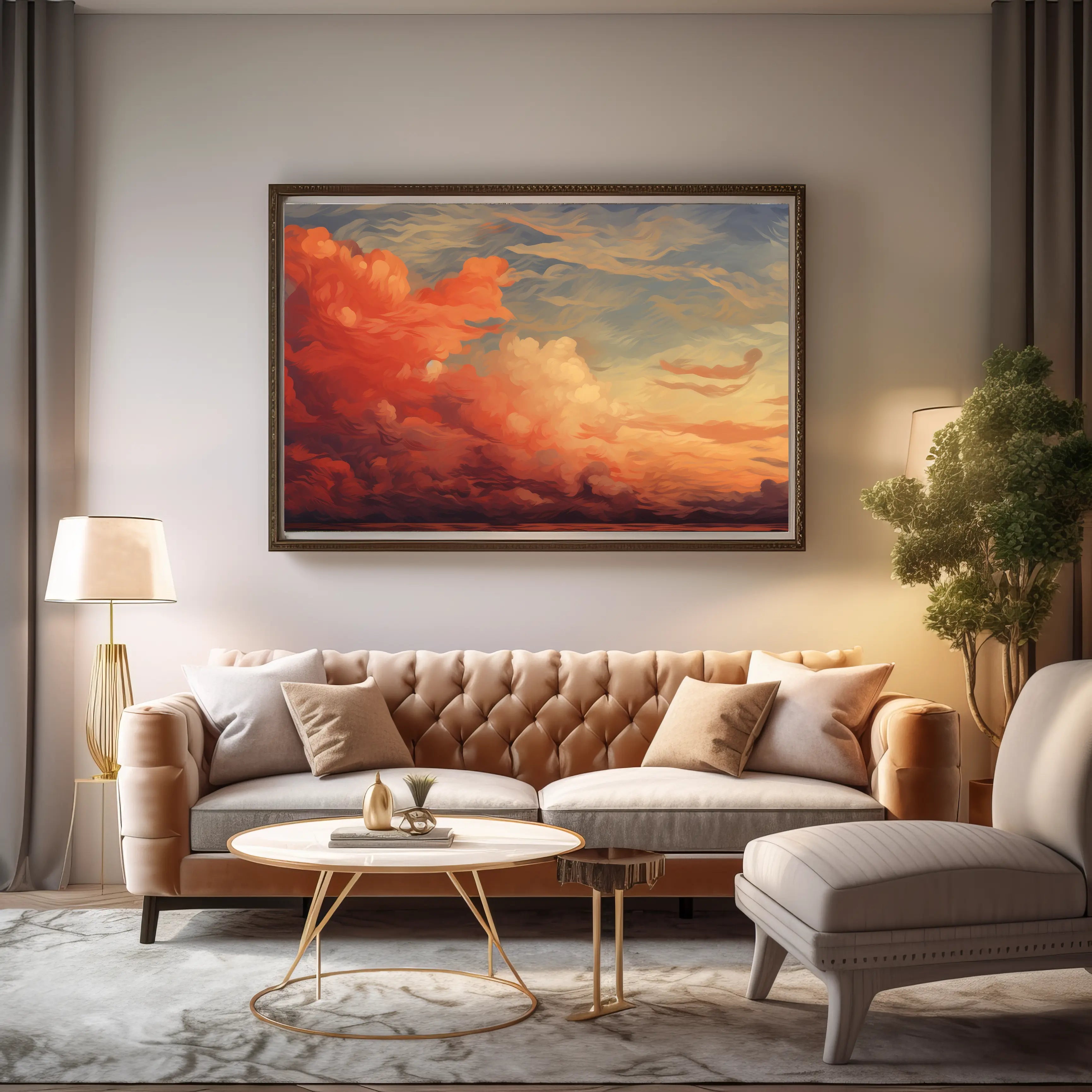 Landscape Canvas Wall Art SAD811
