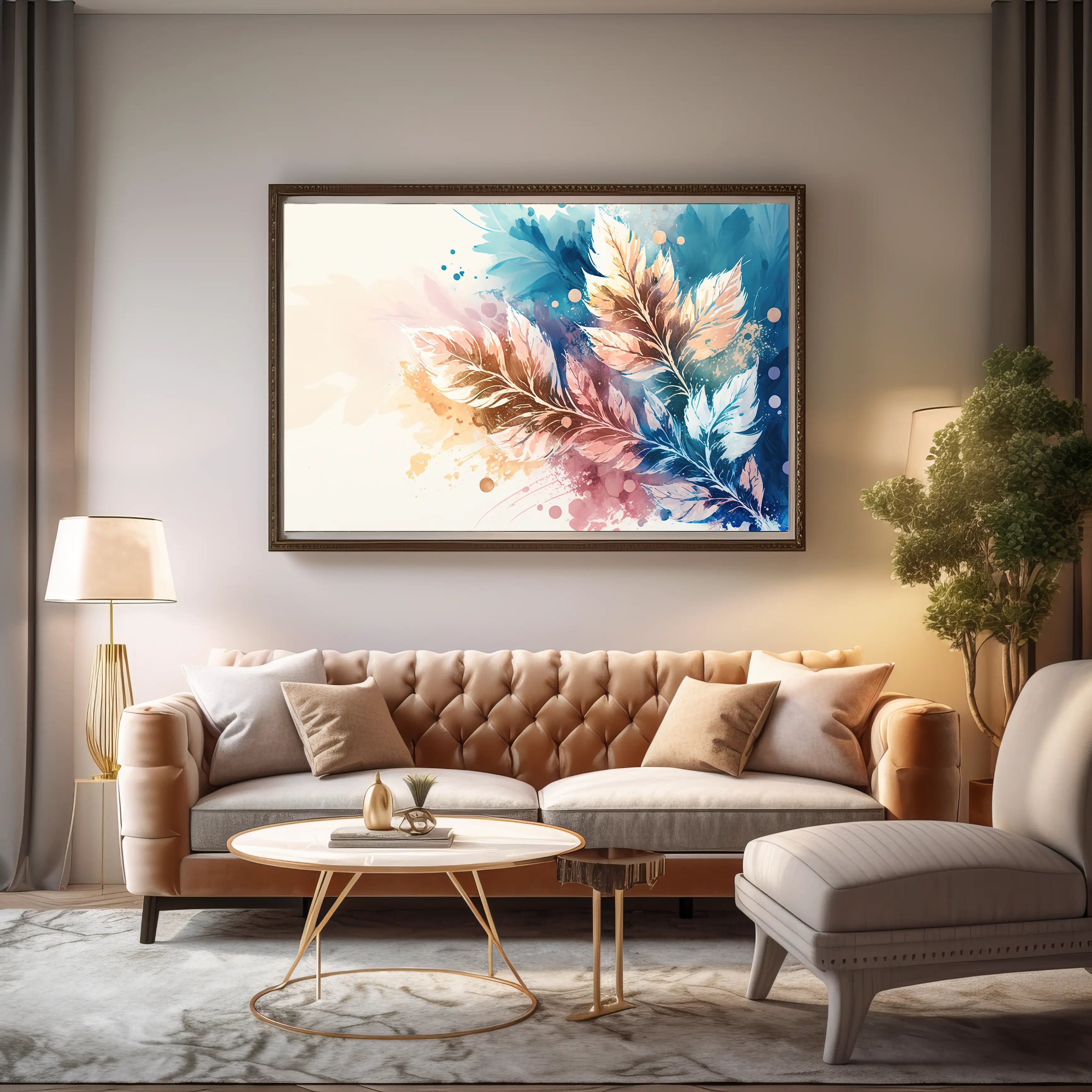 Floral Canvas Wall Art SAD2223