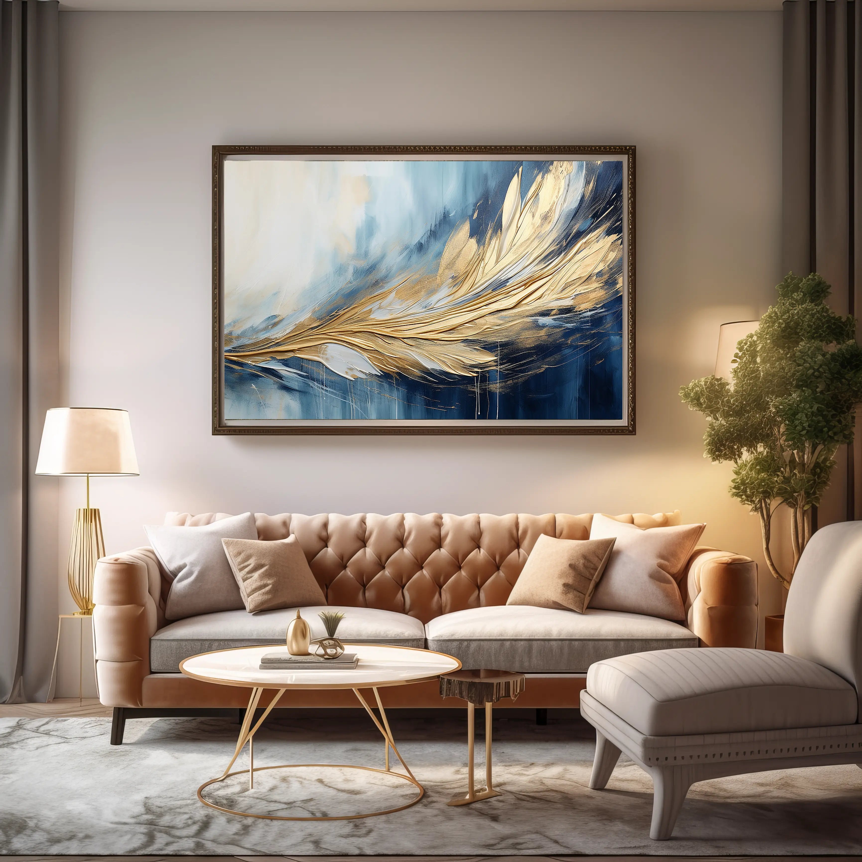 Abstract Canvas Wall Art SAD1990