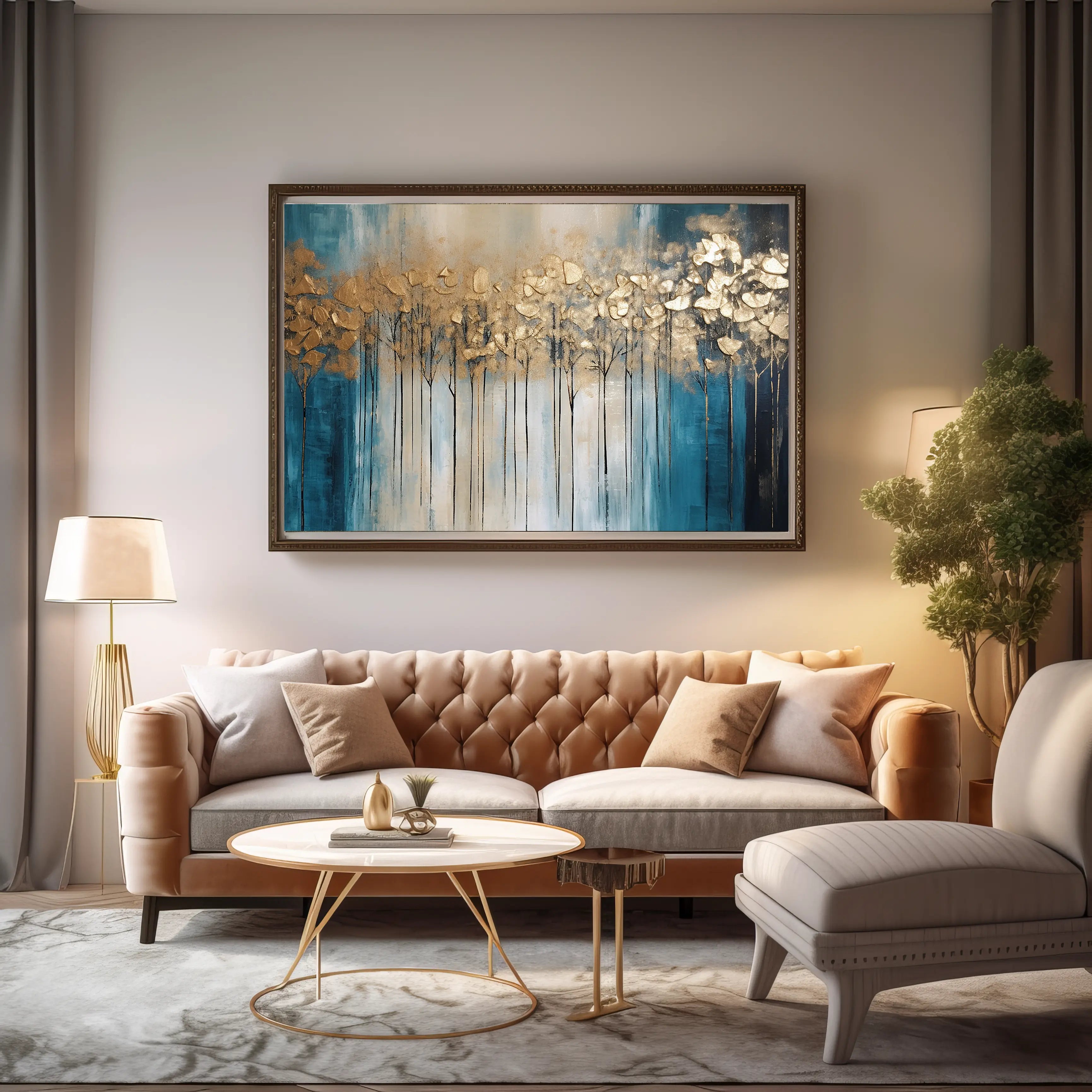 Abstract Canvas Wall Art SAD1093