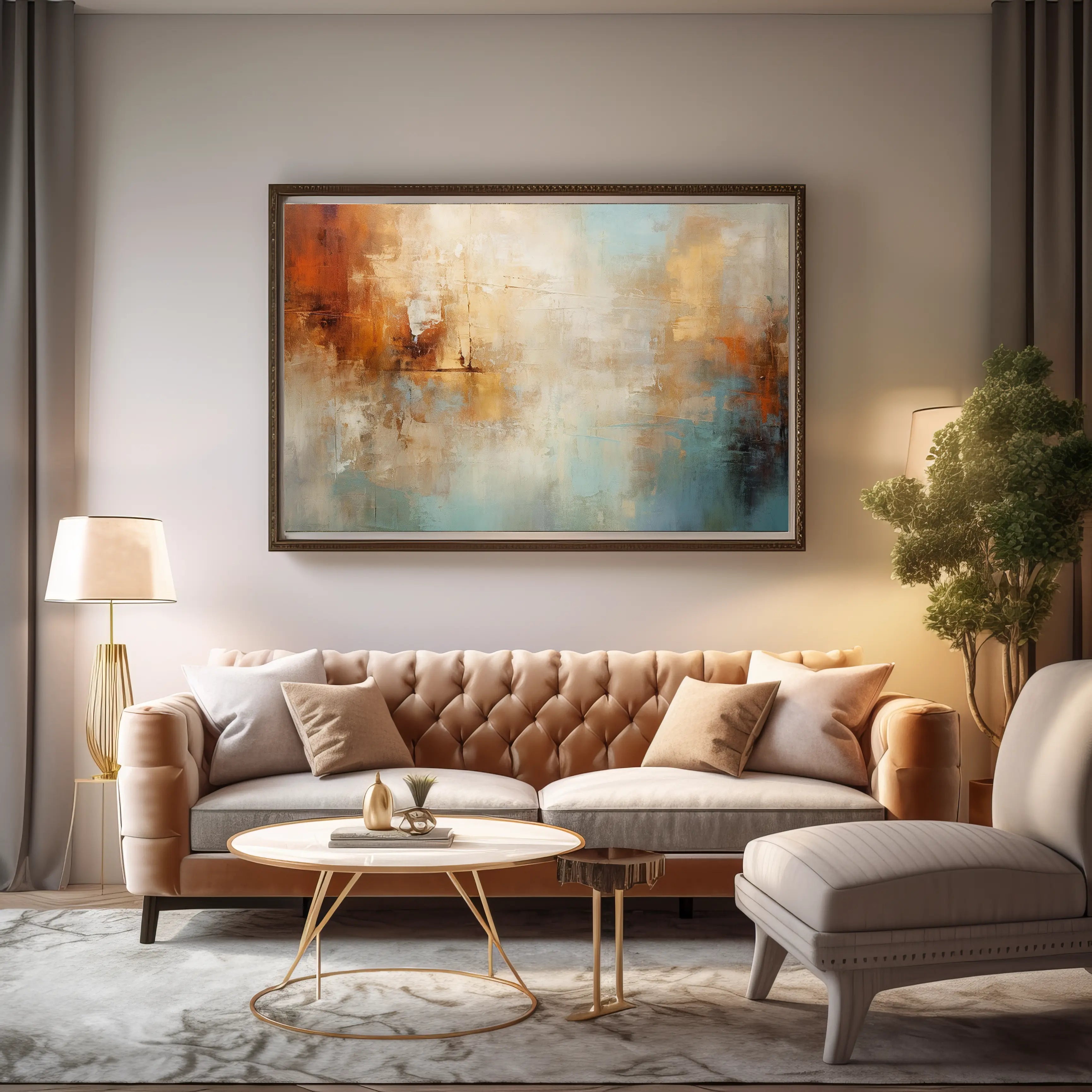 Abstract Canvas Wall Art SAD1515