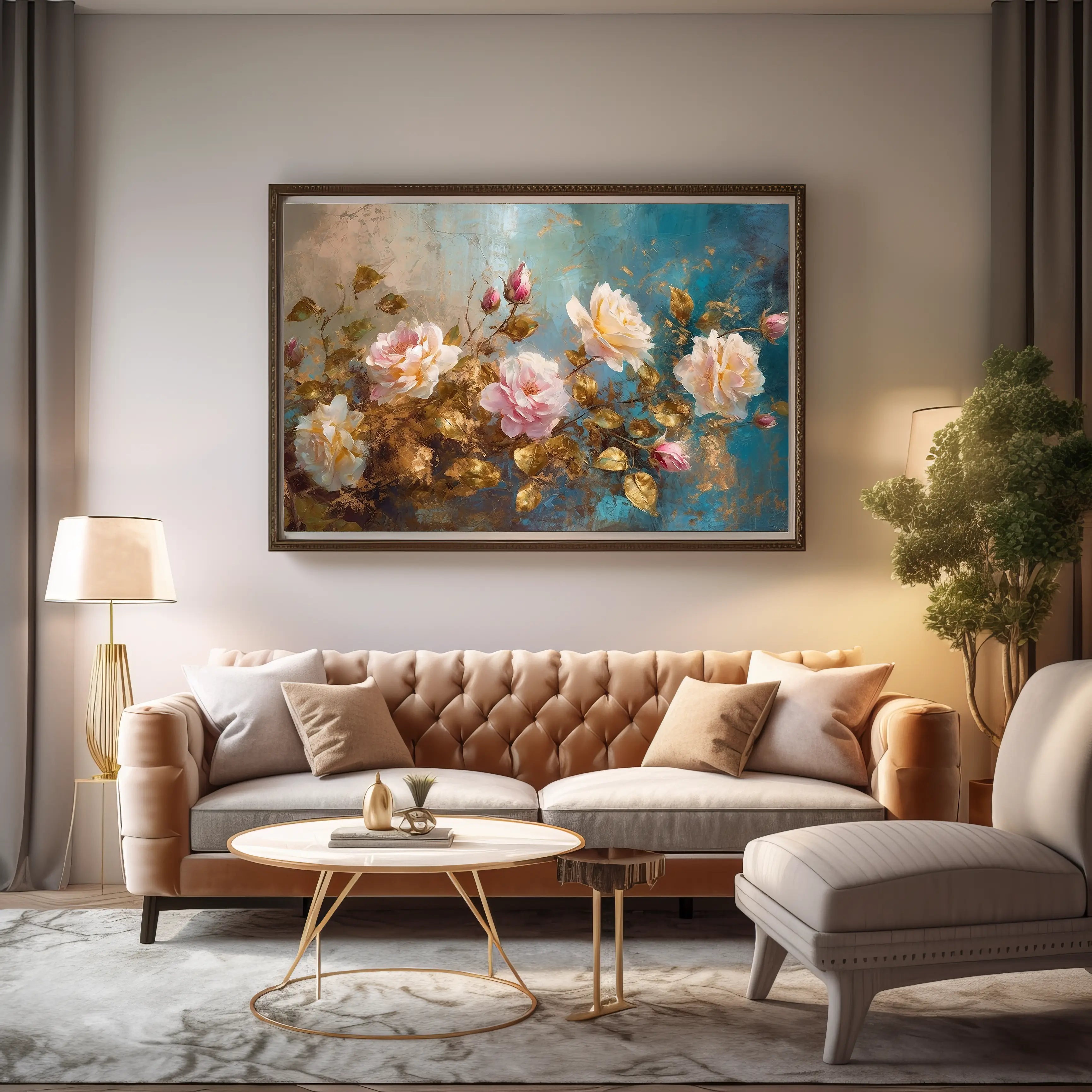 Floral Canvas Wall Art SAD1975
