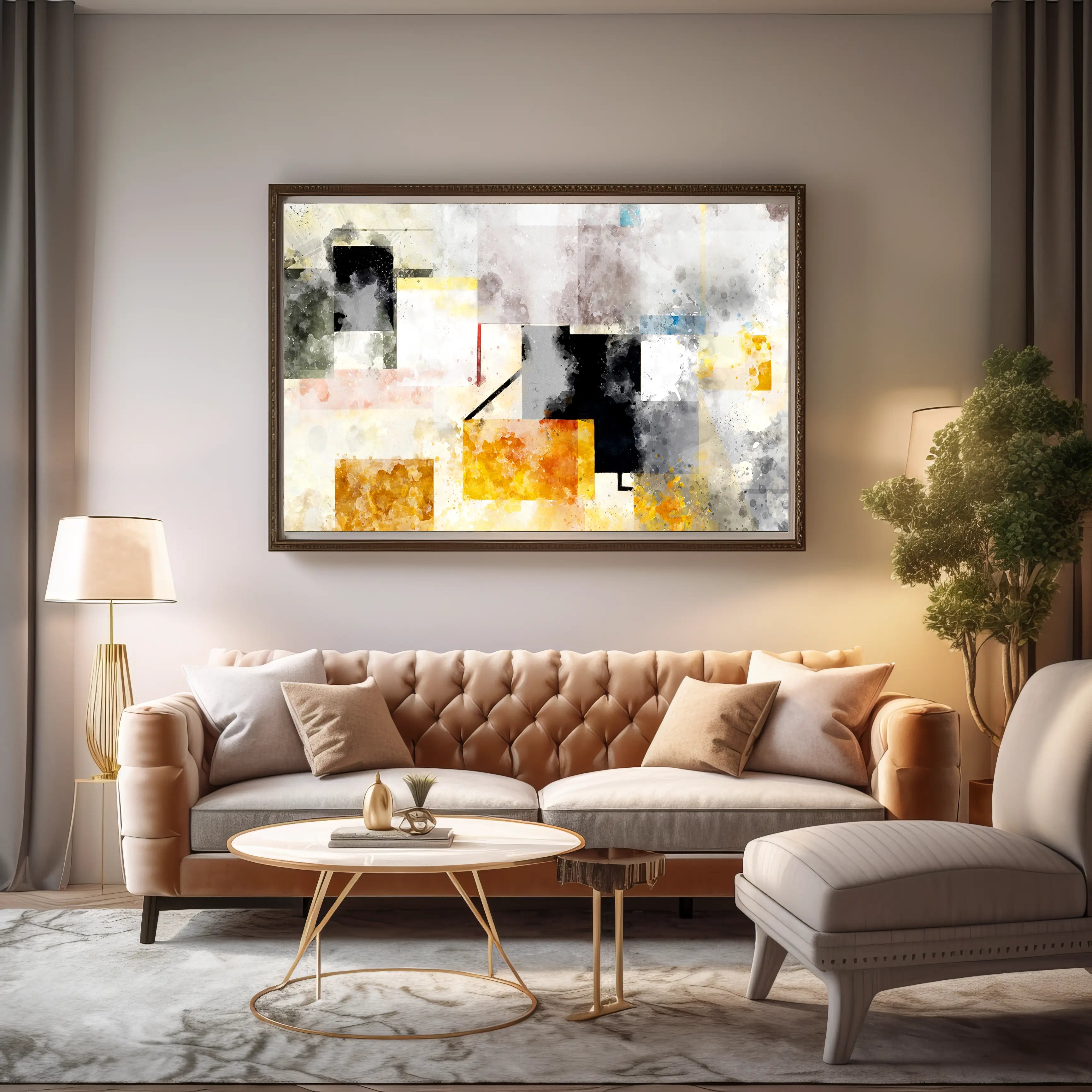 Abstract Canvas Wall Art SAD1474
