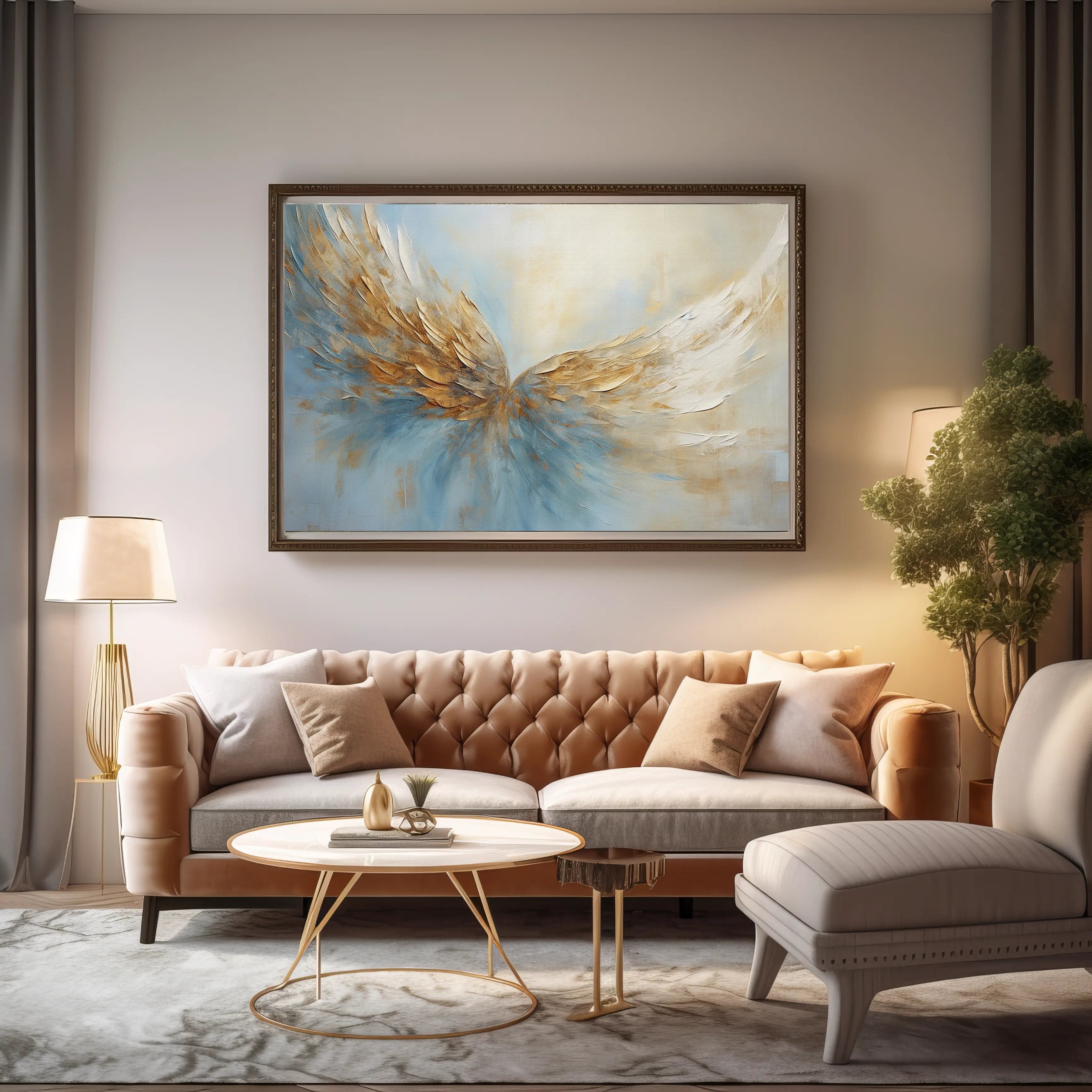 Abstract Canvas Wall Art SAD2013