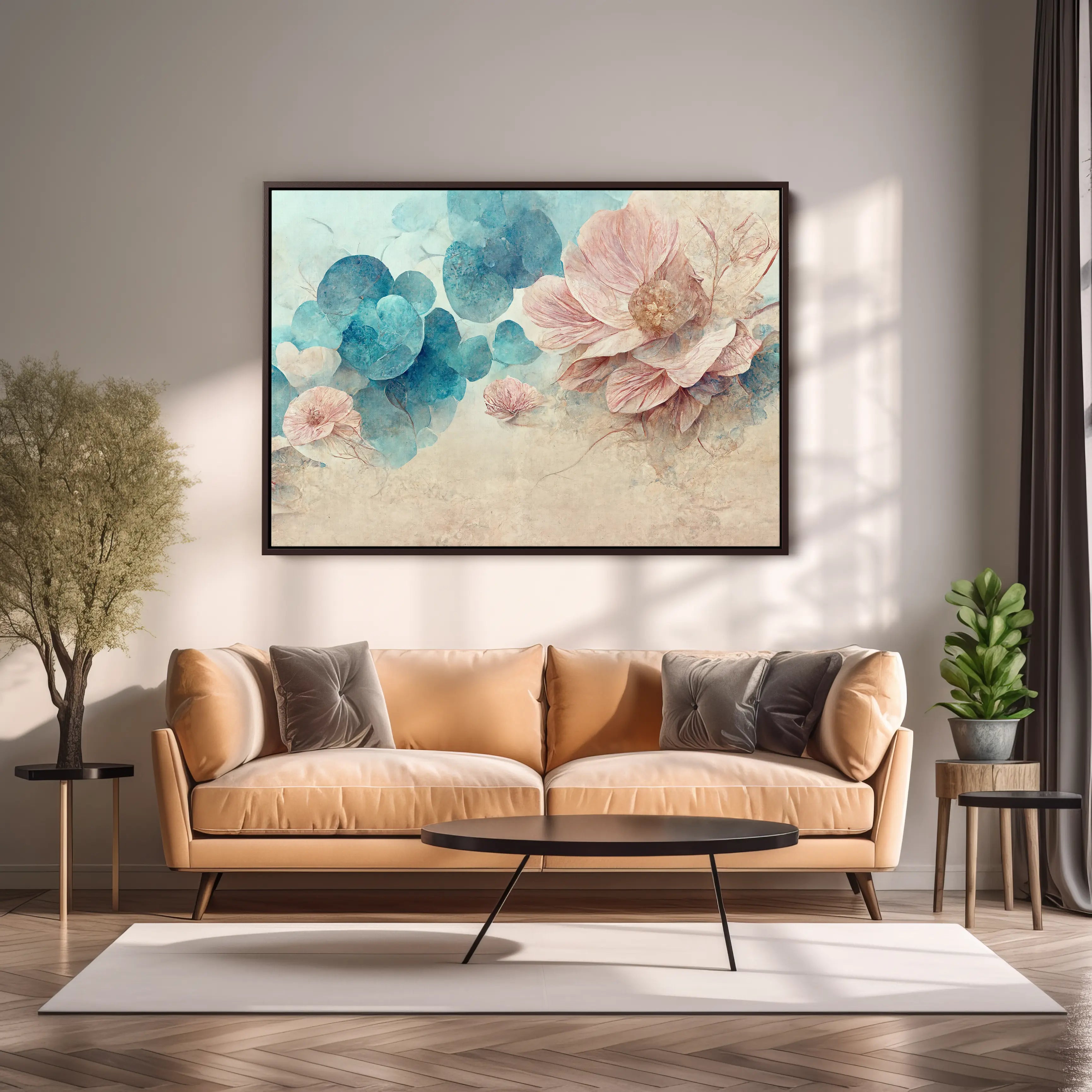 Floral Canvas Wall Art SAD570