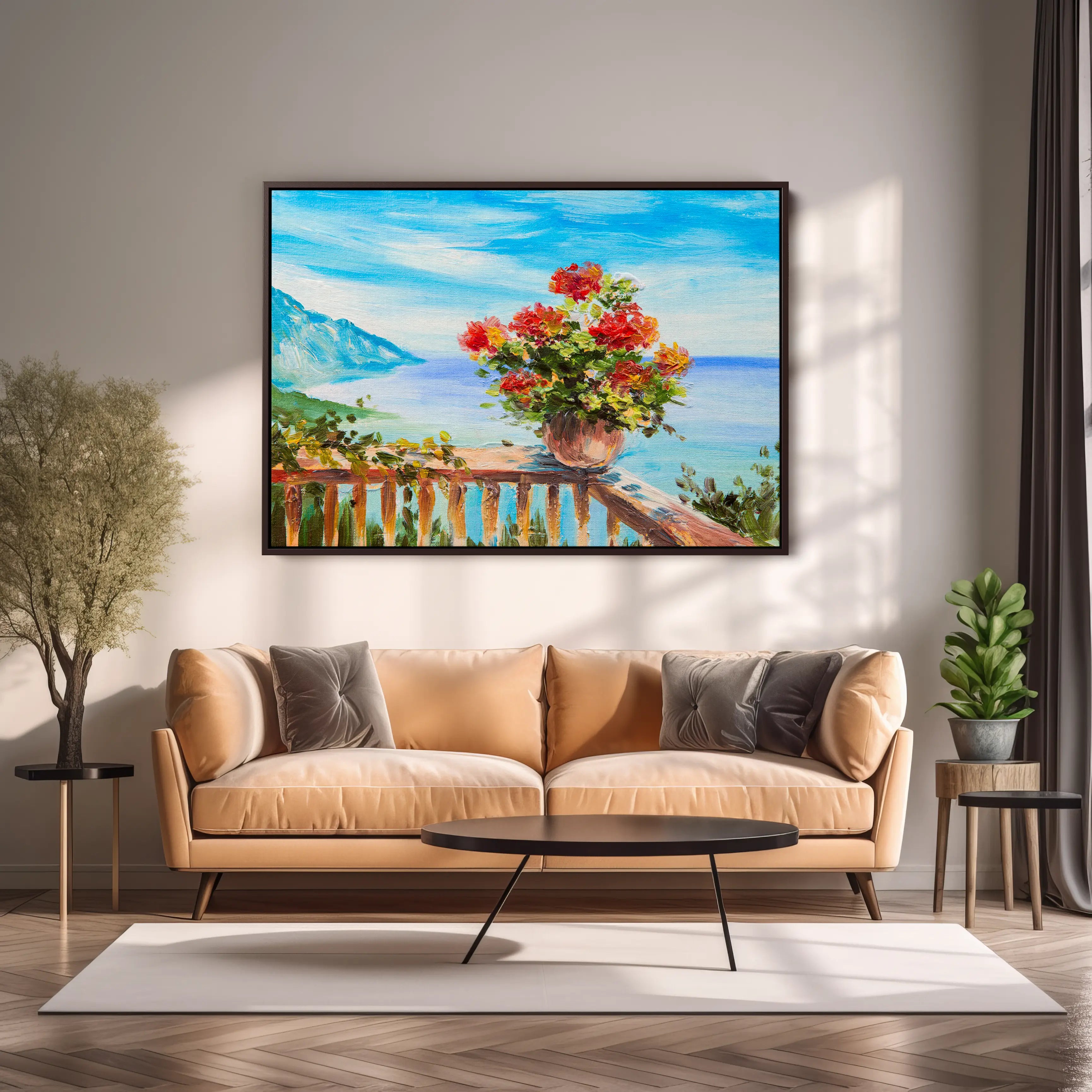 Floral Canvas Wall Art SAD983