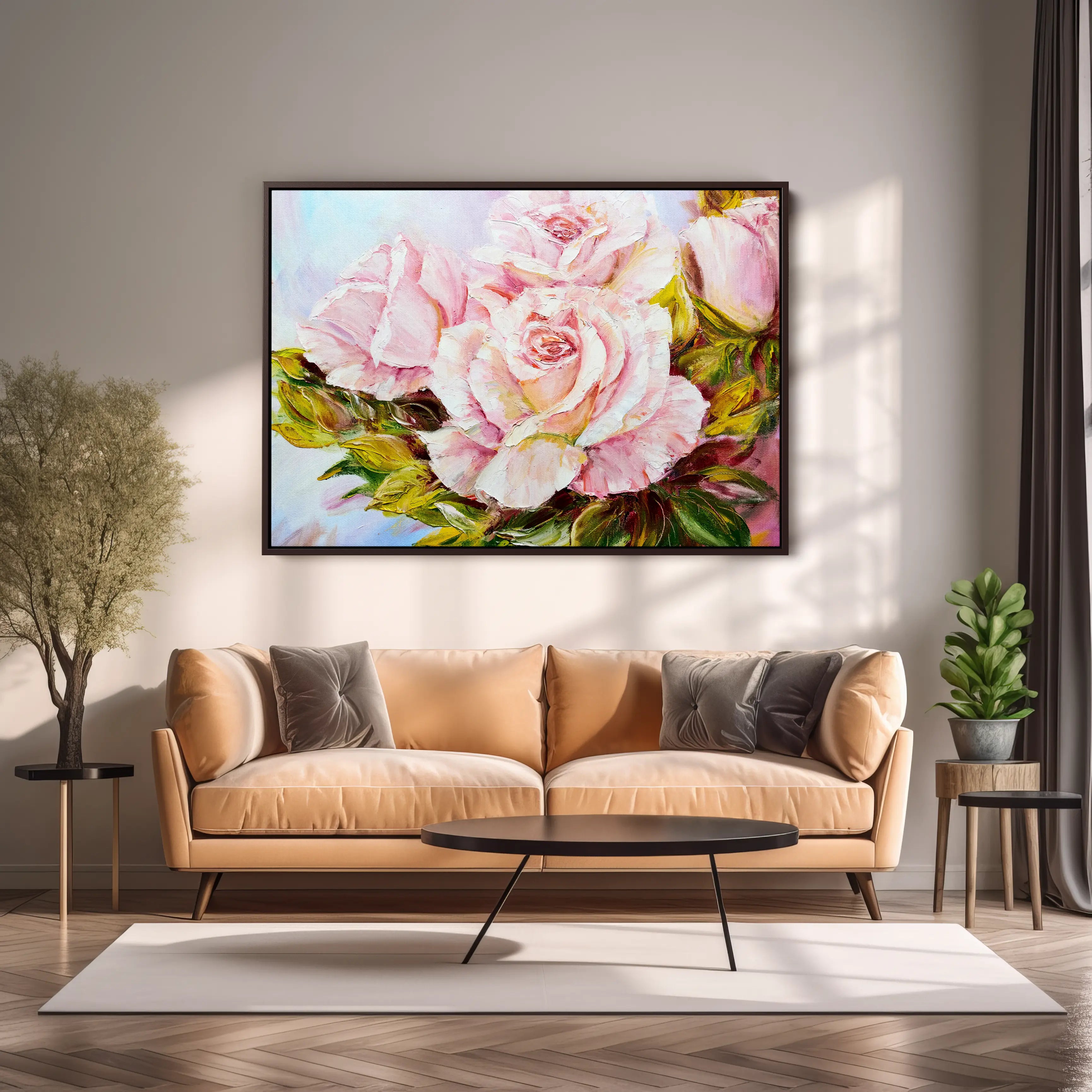 Floral Canvas Wall Art SAD818