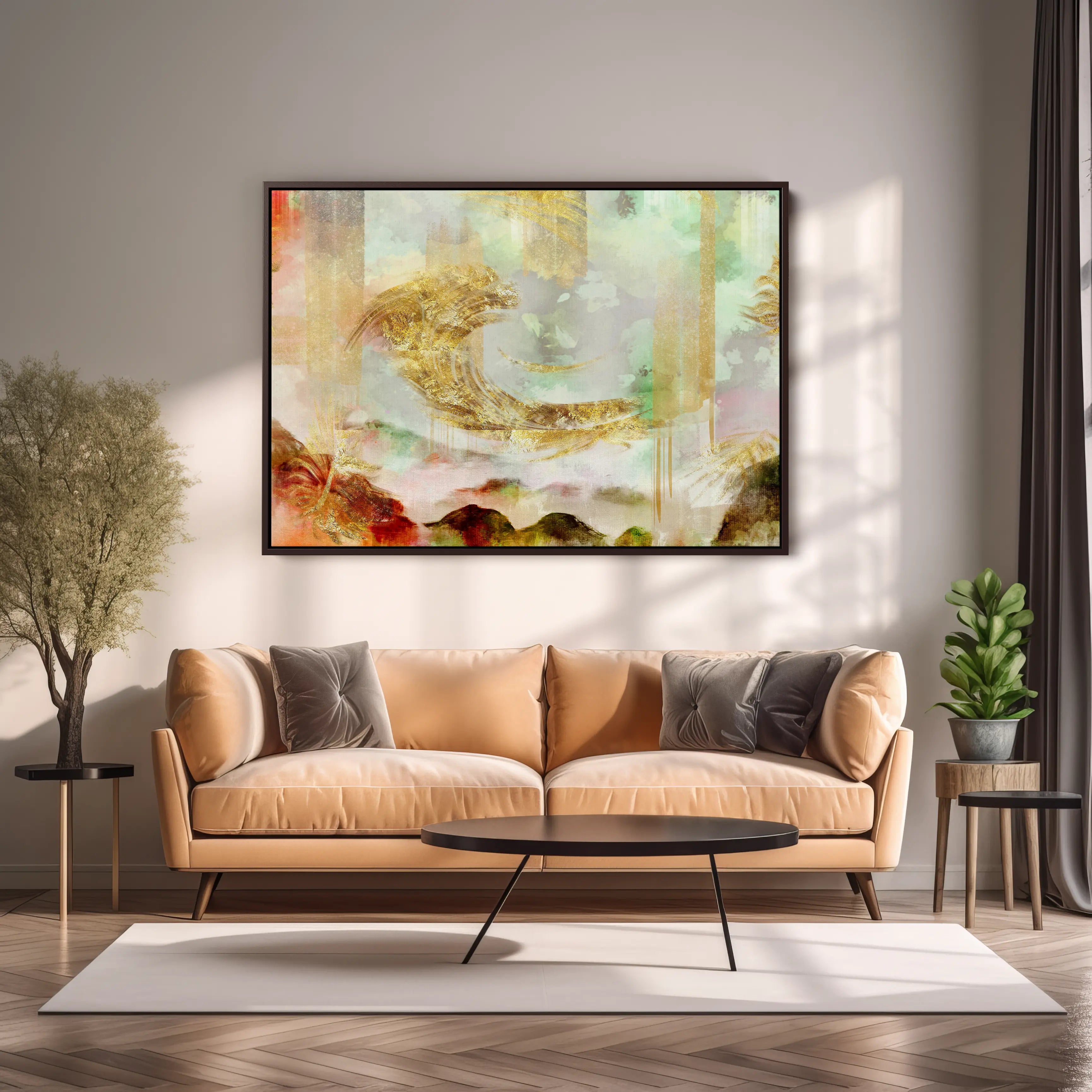 Abstract Canvas Wall Art SAD615