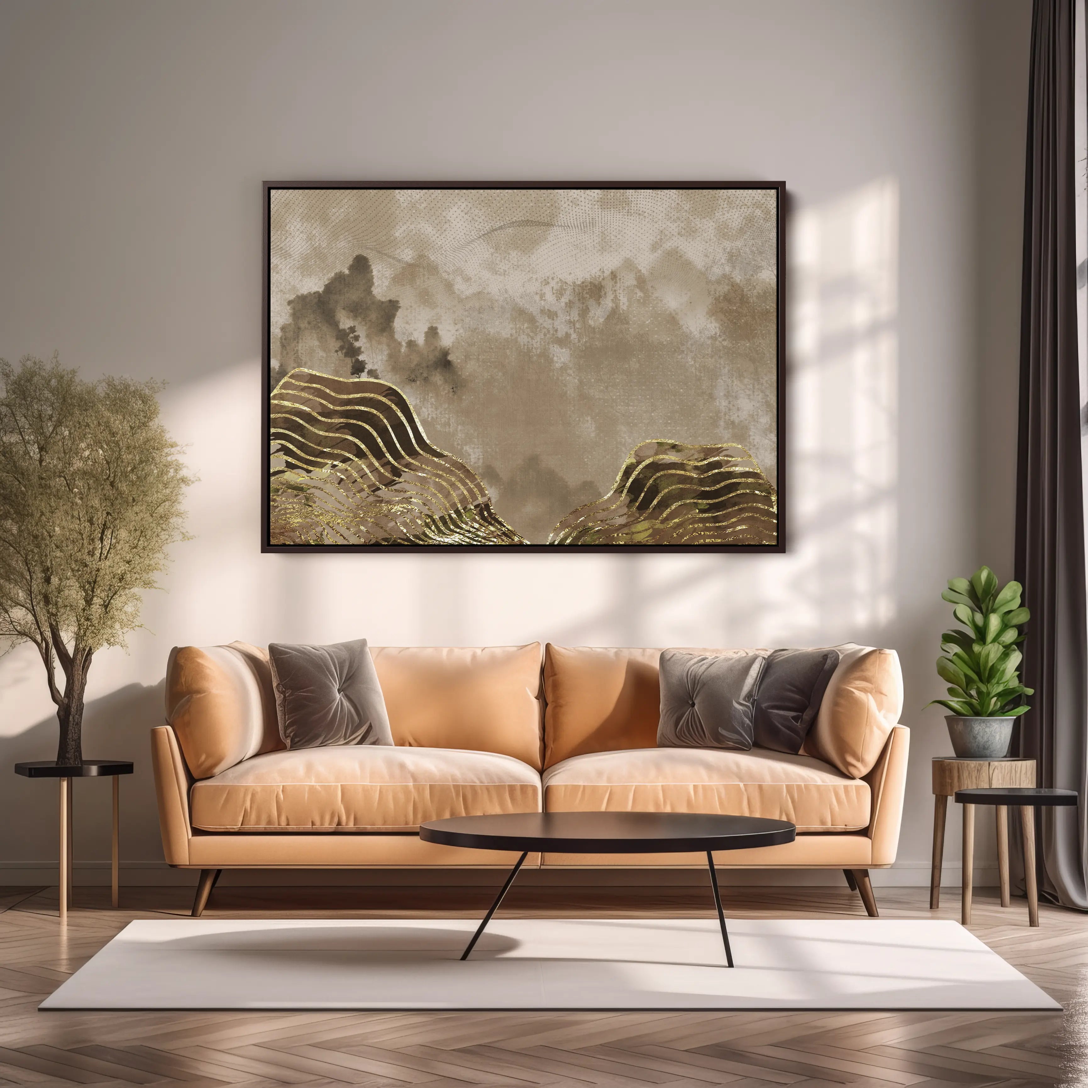 Abstract Canvas Wall Art SAD634